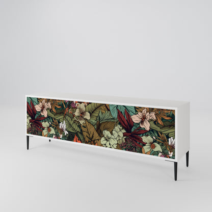 BOTANICAL EMERGENCE 3-türiges TV-Lowboard