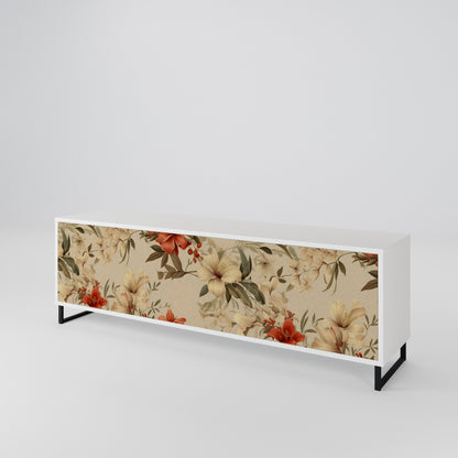 BLOOMING HARMONY 3-Door TV Cabinet