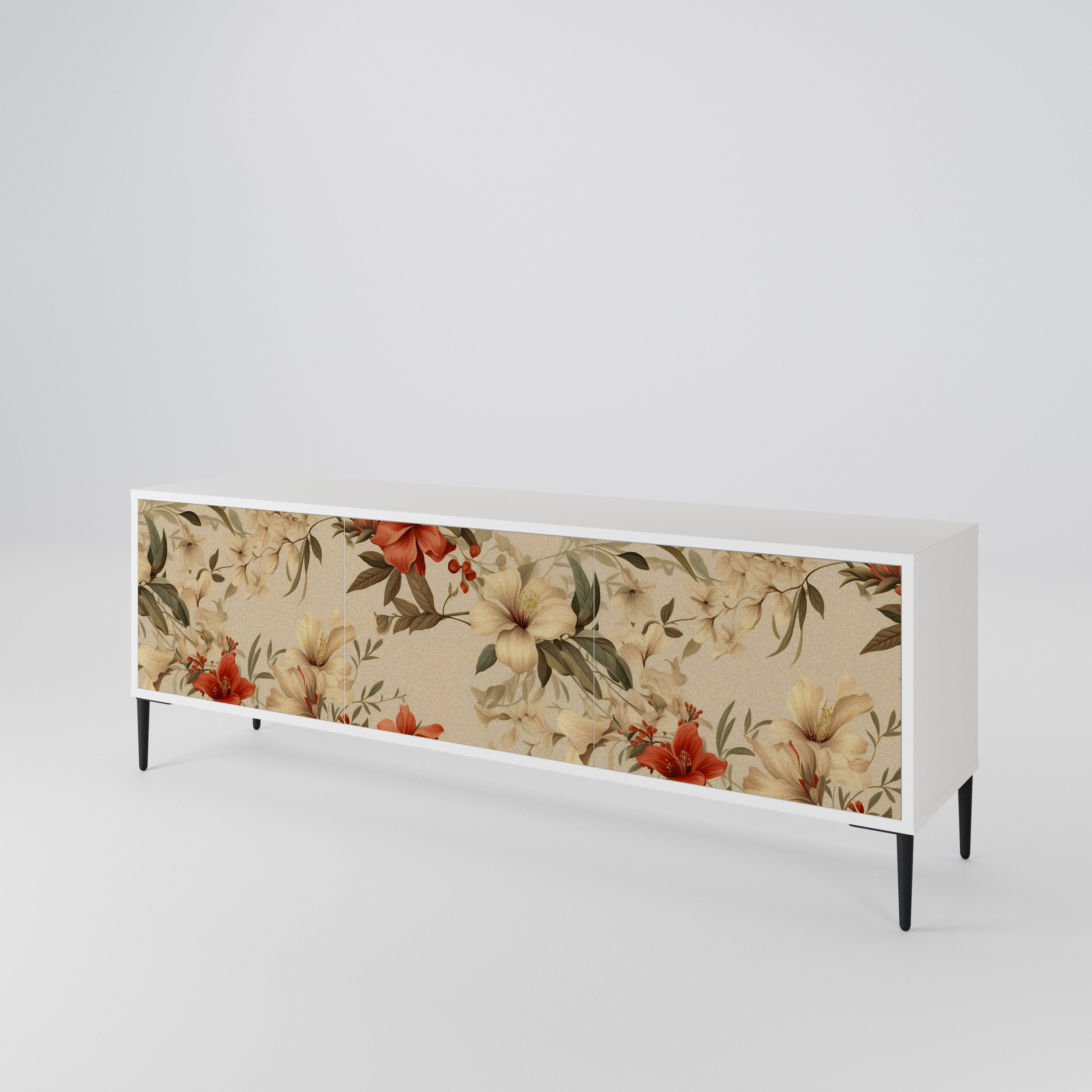 BLOOMING HARMONY 3-türiges TV-Lowboard