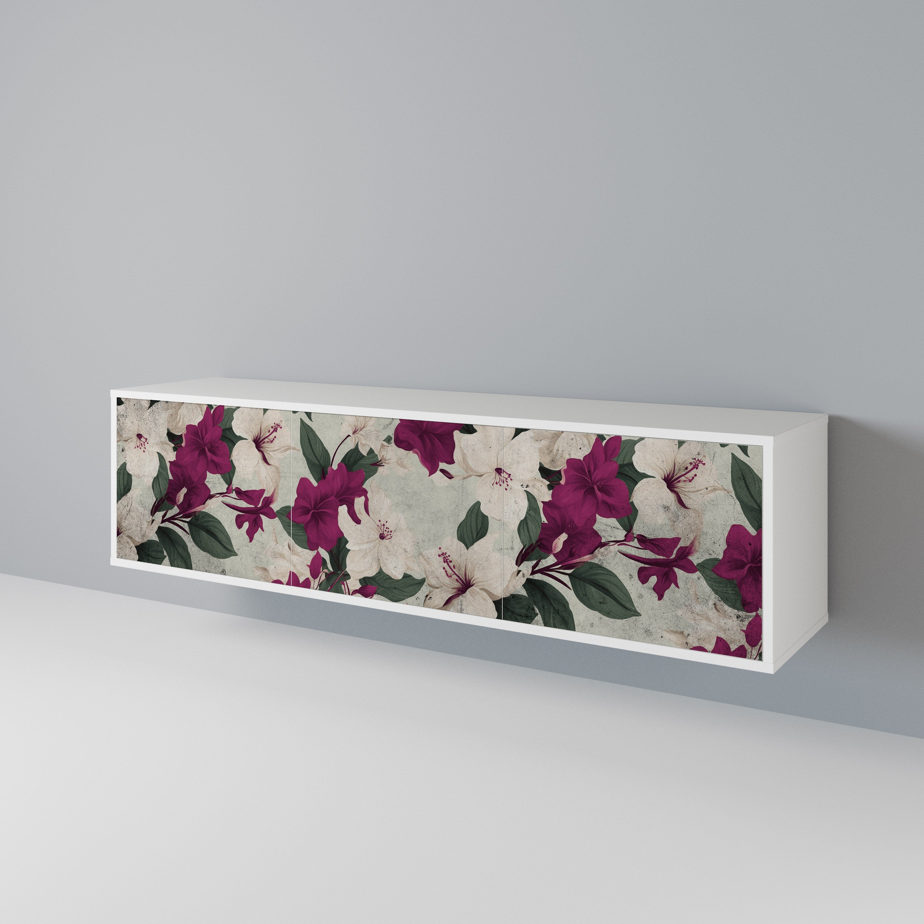 FLOWERET DREAM 3-türiges TV-Lowboard