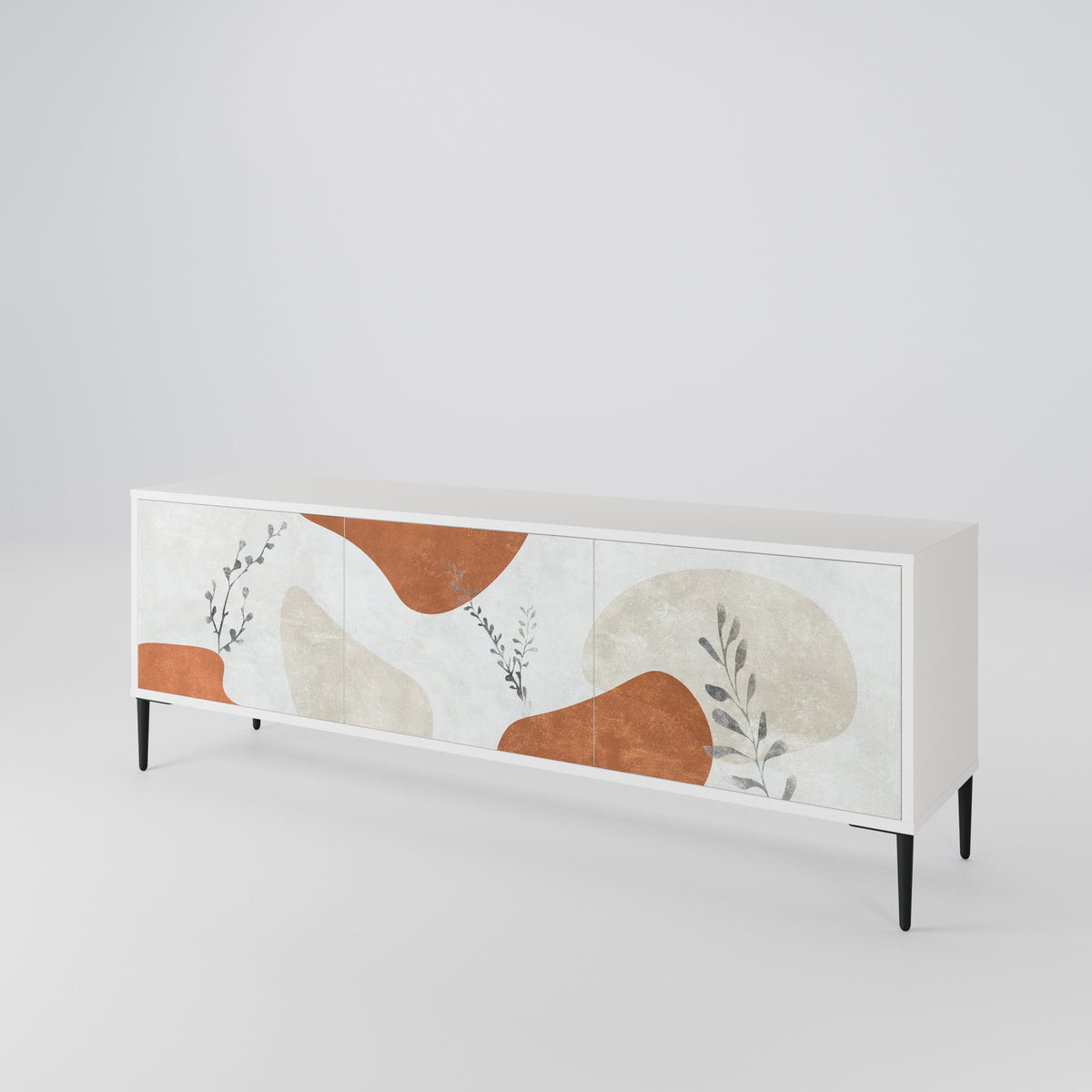 TRANQUIL TWIG 3-türiges TV-Lowboard