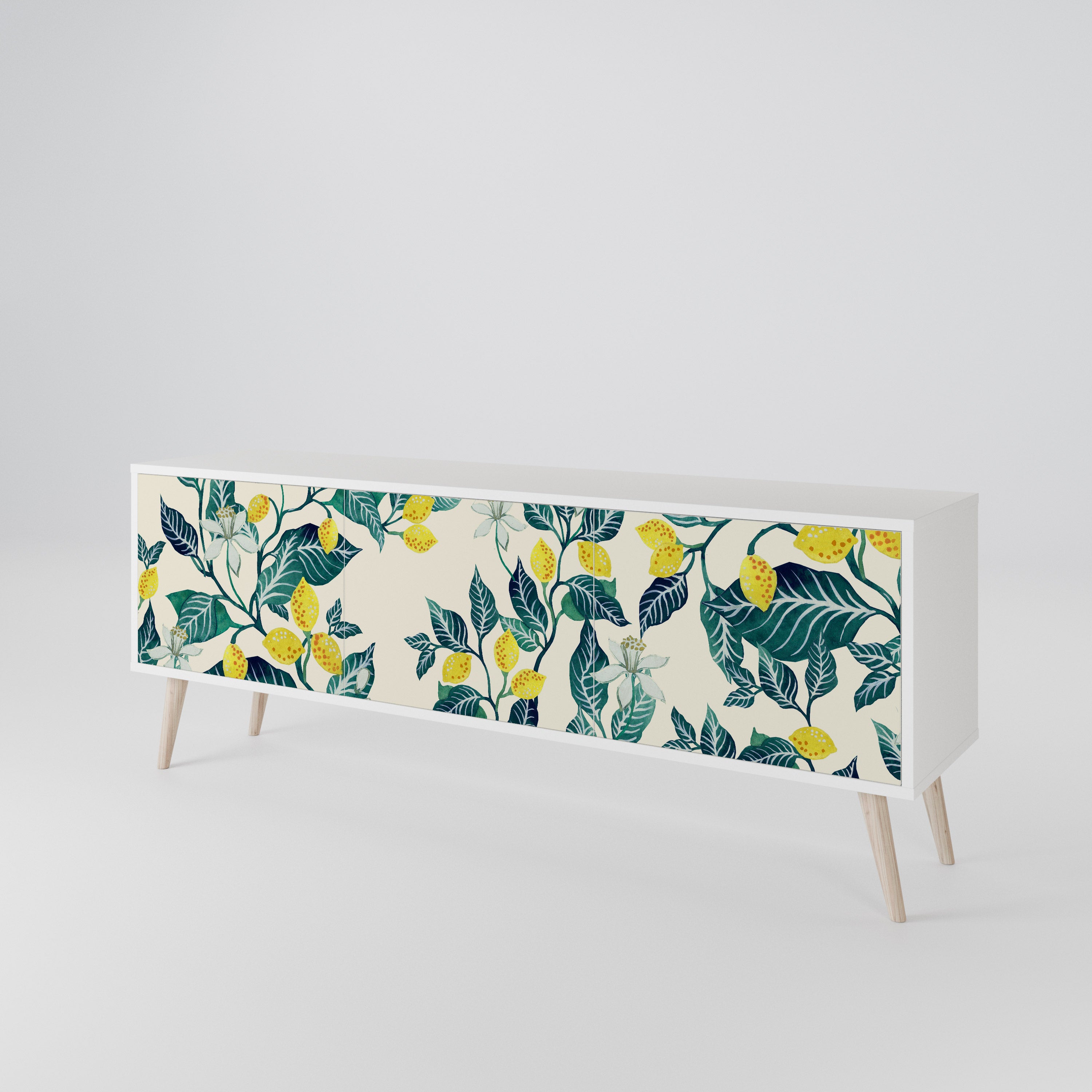 LEMON TREE Třídveřový TV stolek