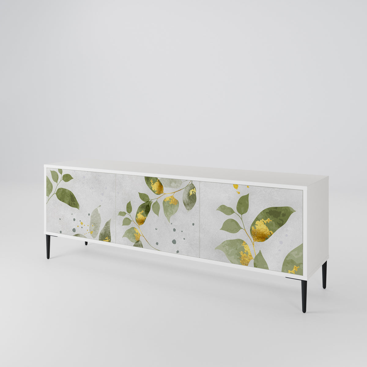 ELEGANT BOTANICS 3-türiges TV-Lowboard