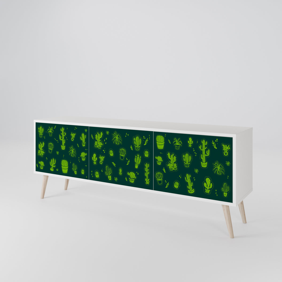 DESERT GREEN 3-türiges TV-Lowboard