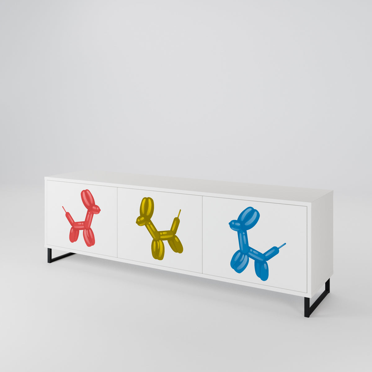 CHILDHOOD MEMORY 3-türiges TV-Lowboard