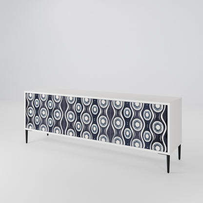 GRAPHITE EYES 3-Door TV Cabinet