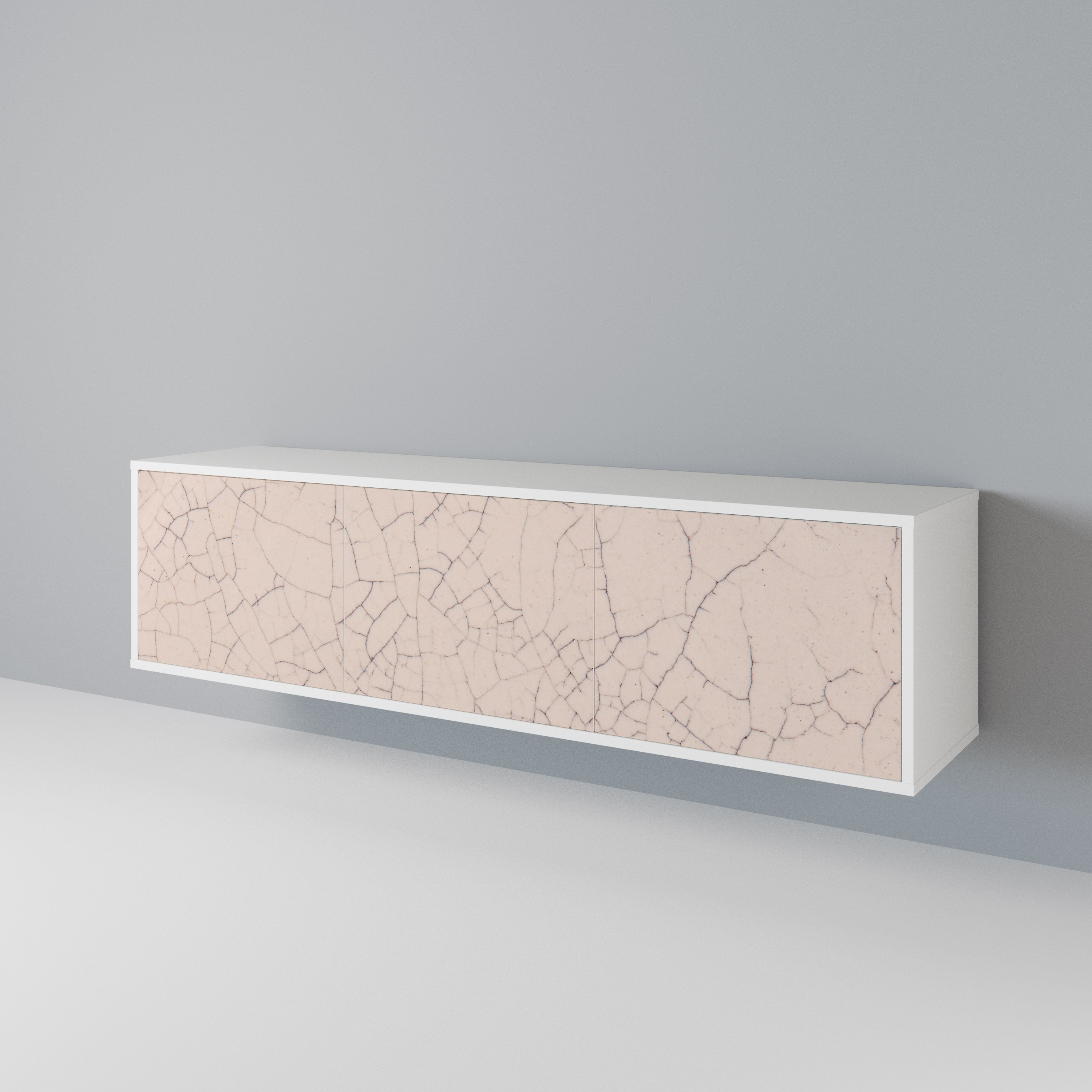CERAMIC TEXTURE Mueble de TV de 3 Puertas
