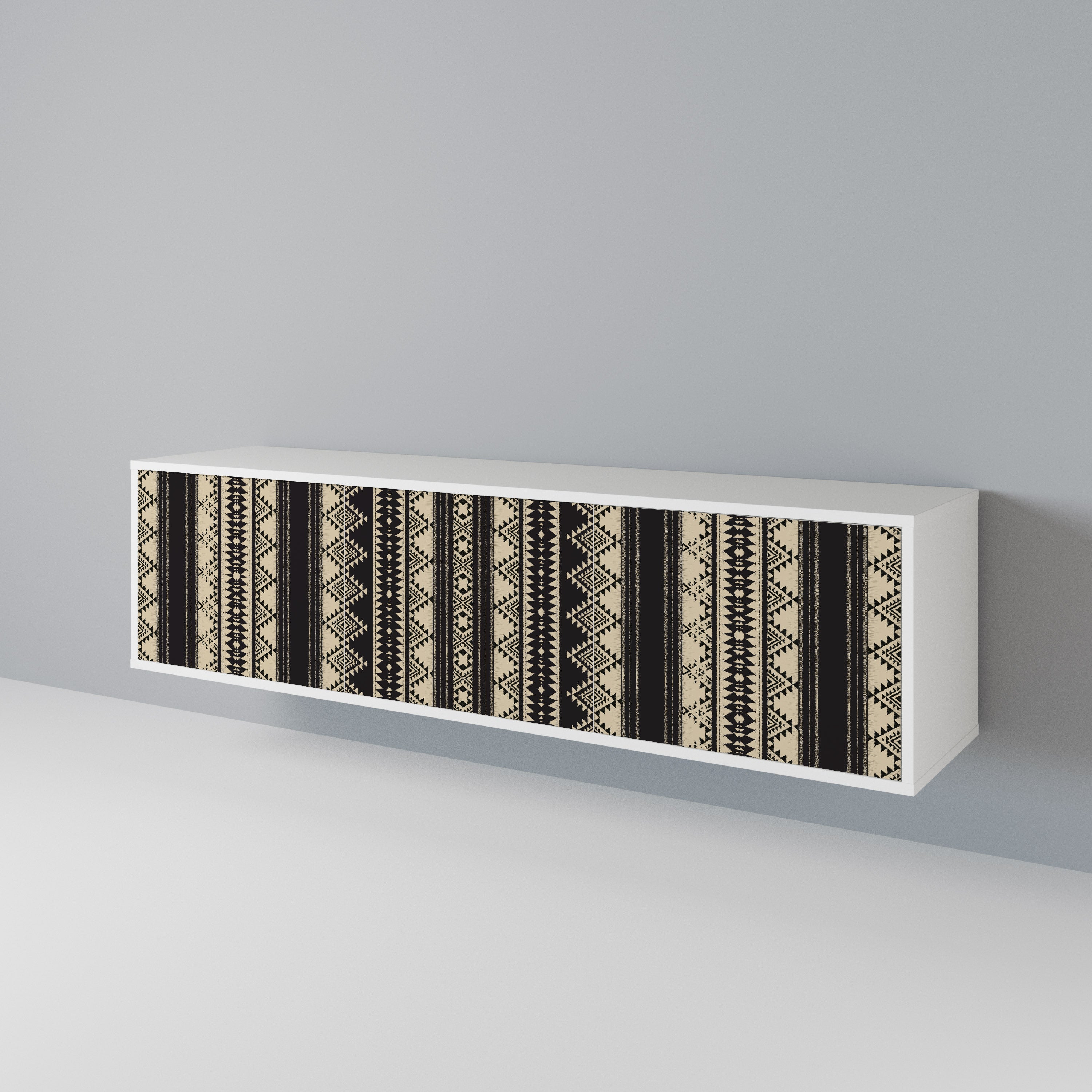 AZTEC Mueble de TV de 3 Puertas