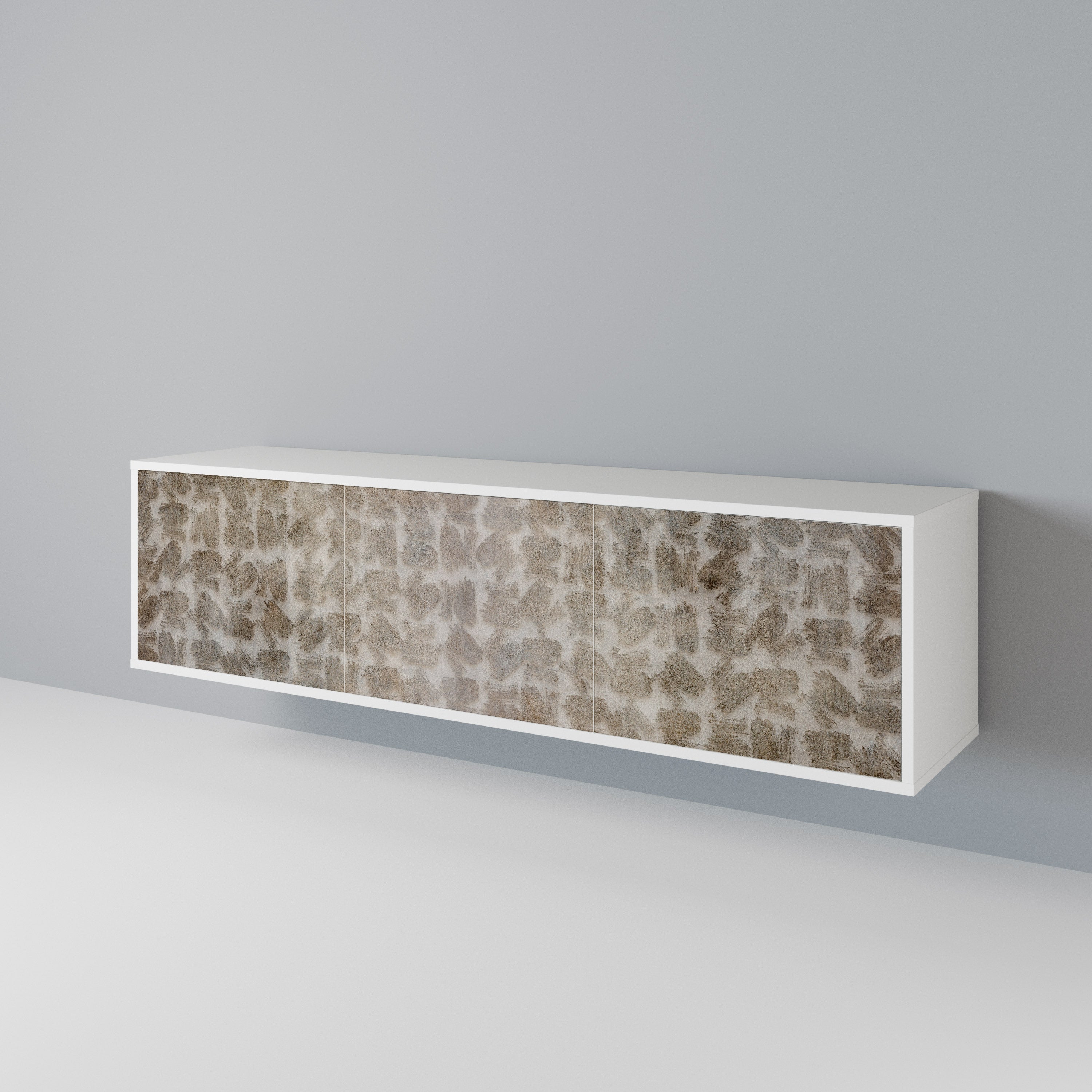 SLIGHTLY BLURRED Mueble de TV de 3 Puertas