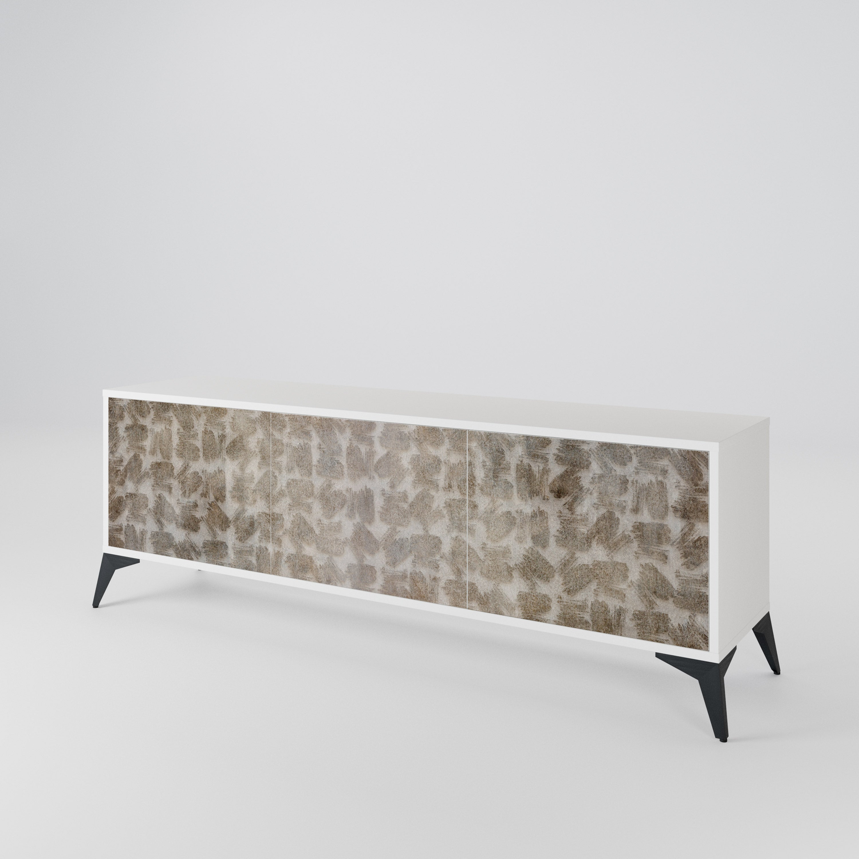SLIGHTLY BLURRED Mueble de TV de 3 Puertas
