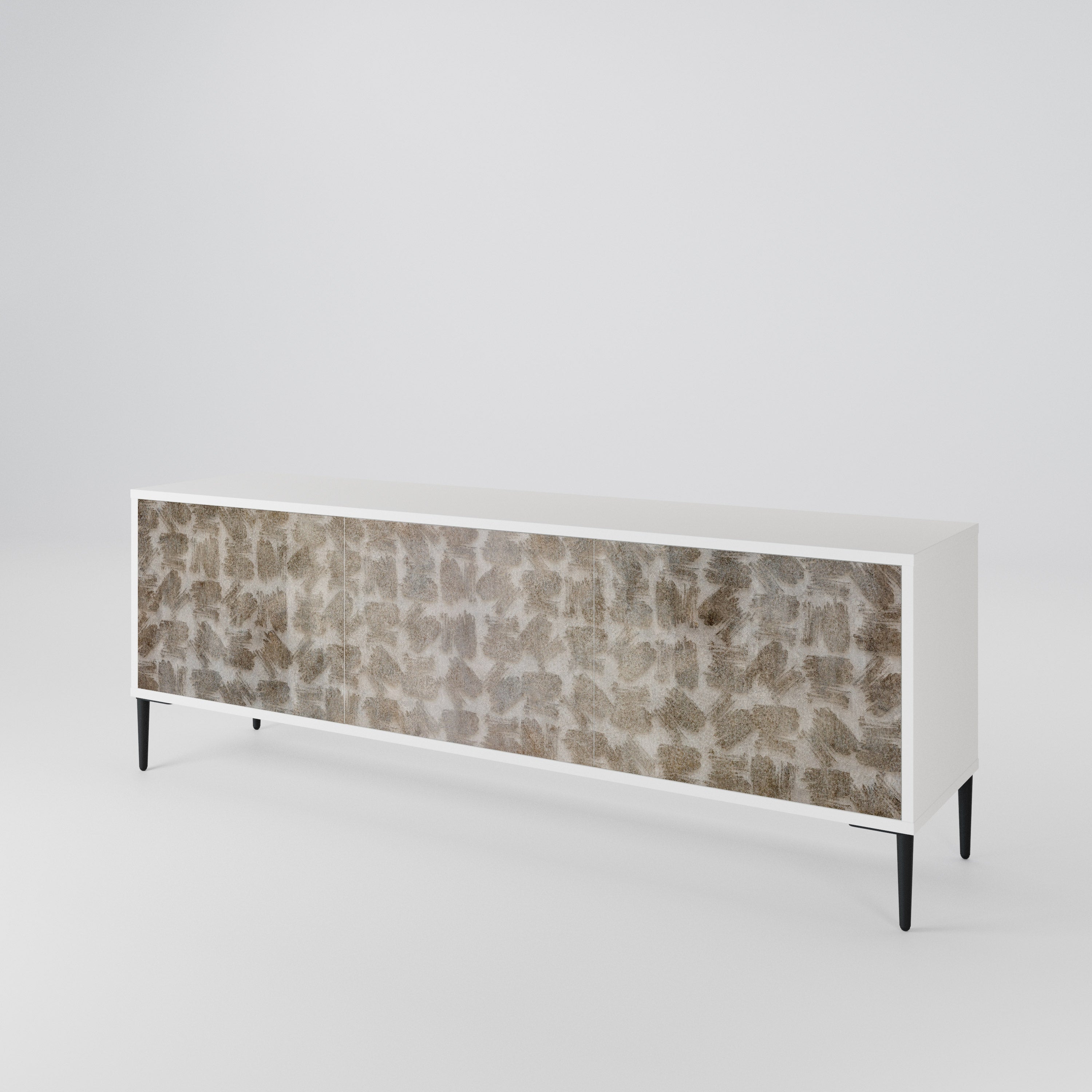 SLIGHTLY BLURRED Mueble de TV de 3 Puertas