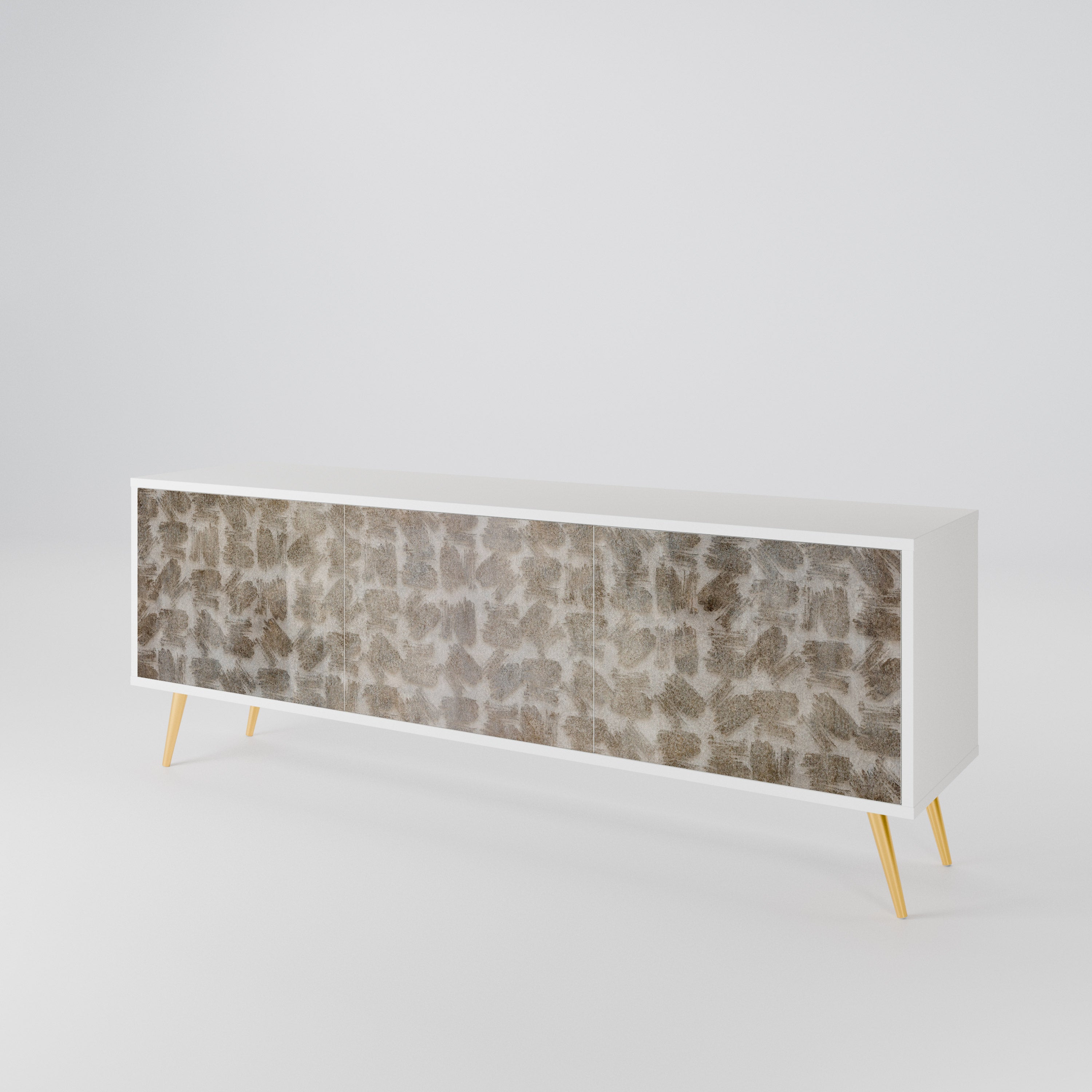 SLIGHTLY BLURRED Mueble de TV de 3 Puertas