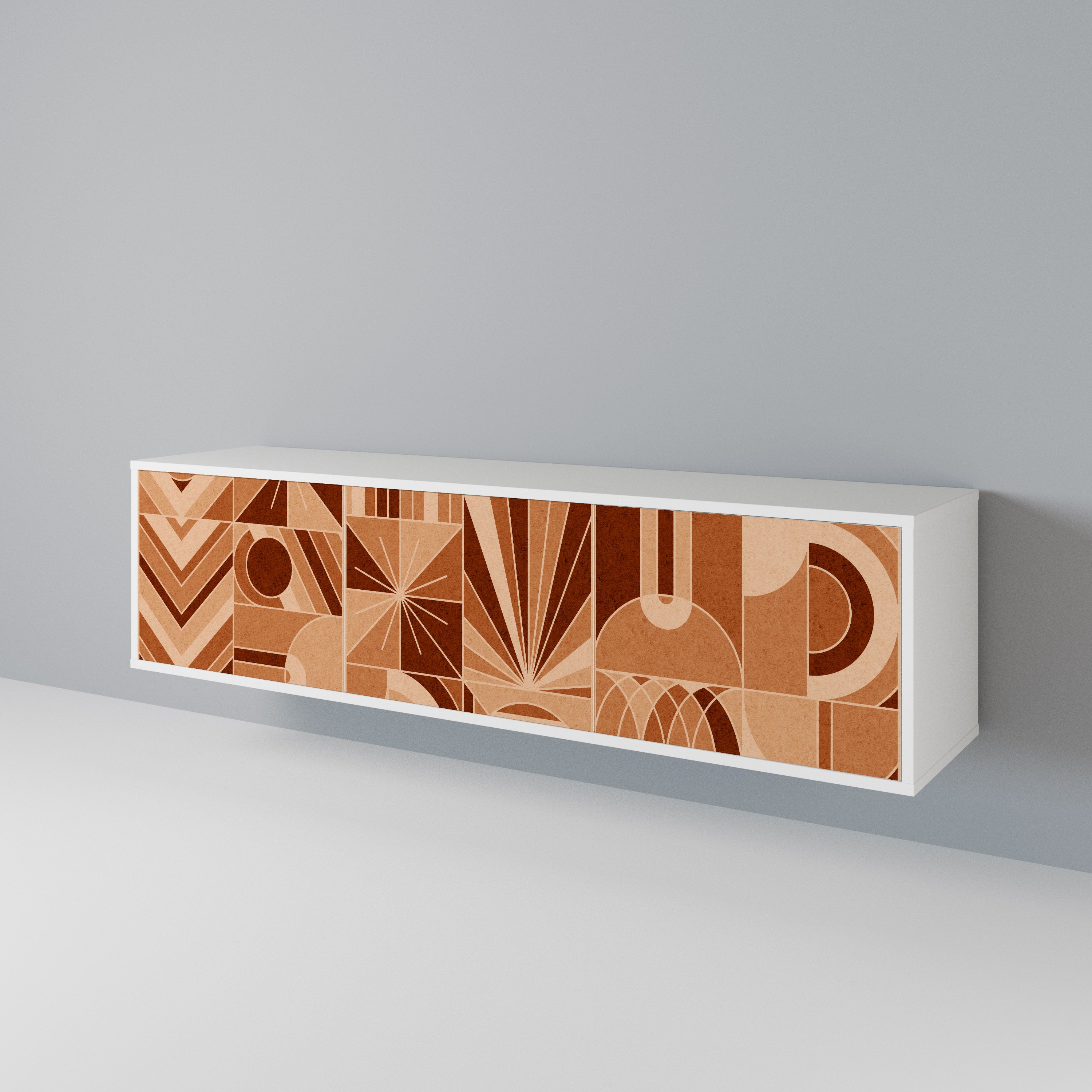 PRISM MOSAIC Mueble de TV de 3 Puertas