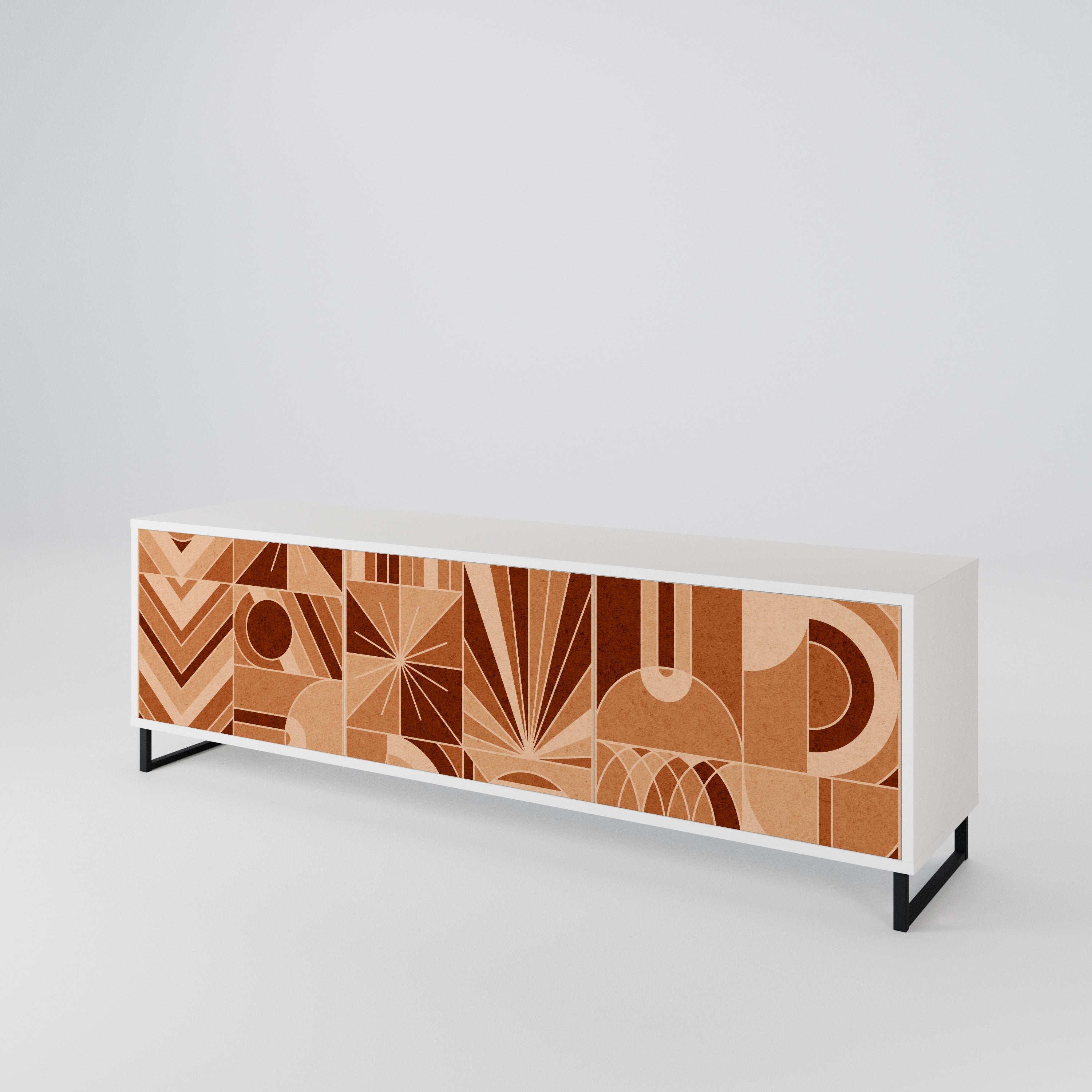 PRISM MOSAIC Mueble de TV de 3 Puertas
