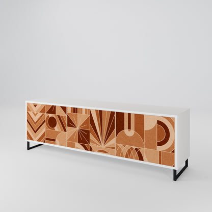 PRISM MOSAIC Mueble de TV de 3 Puertas