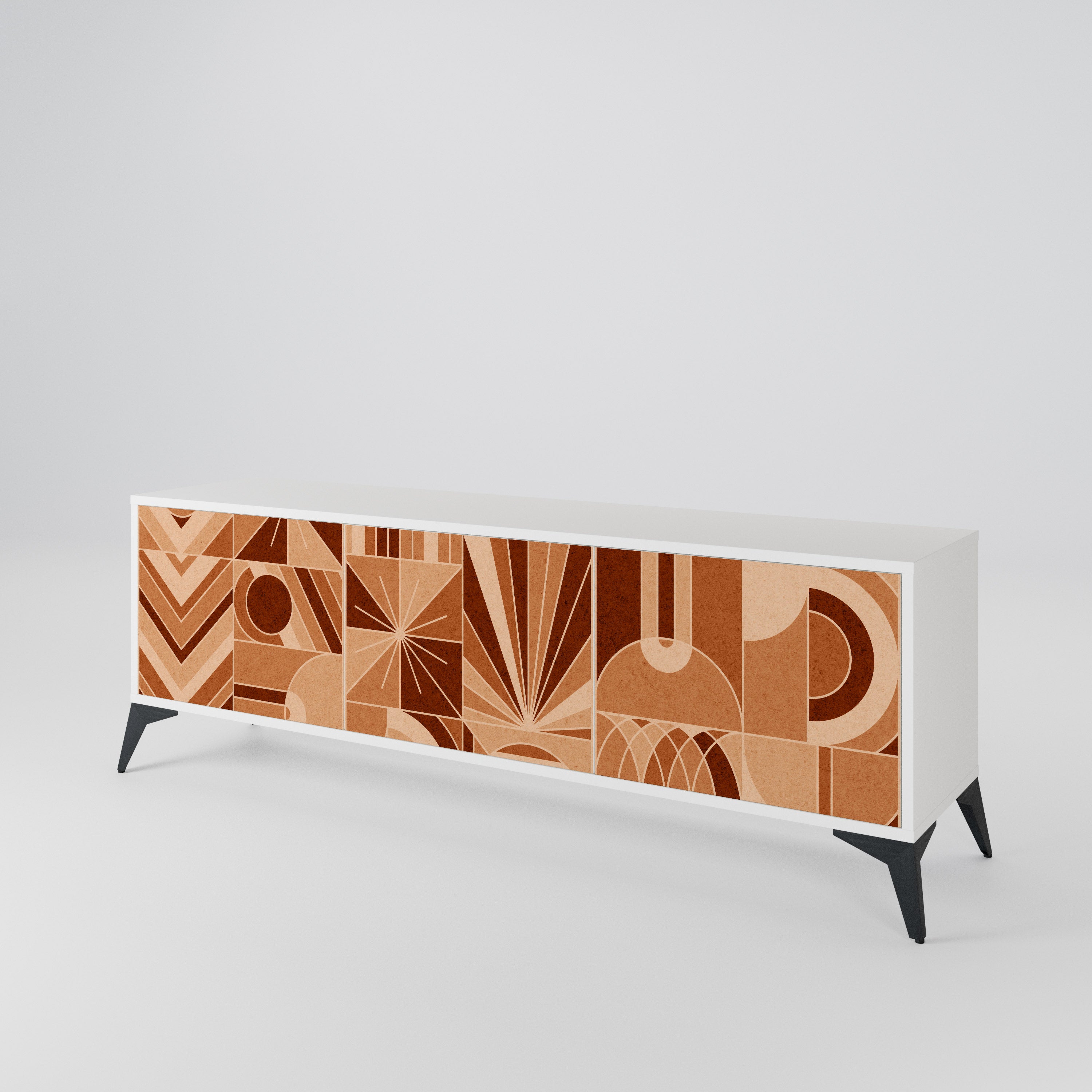 PRISM MOSAIC Mueble de TV de 3 Puertas