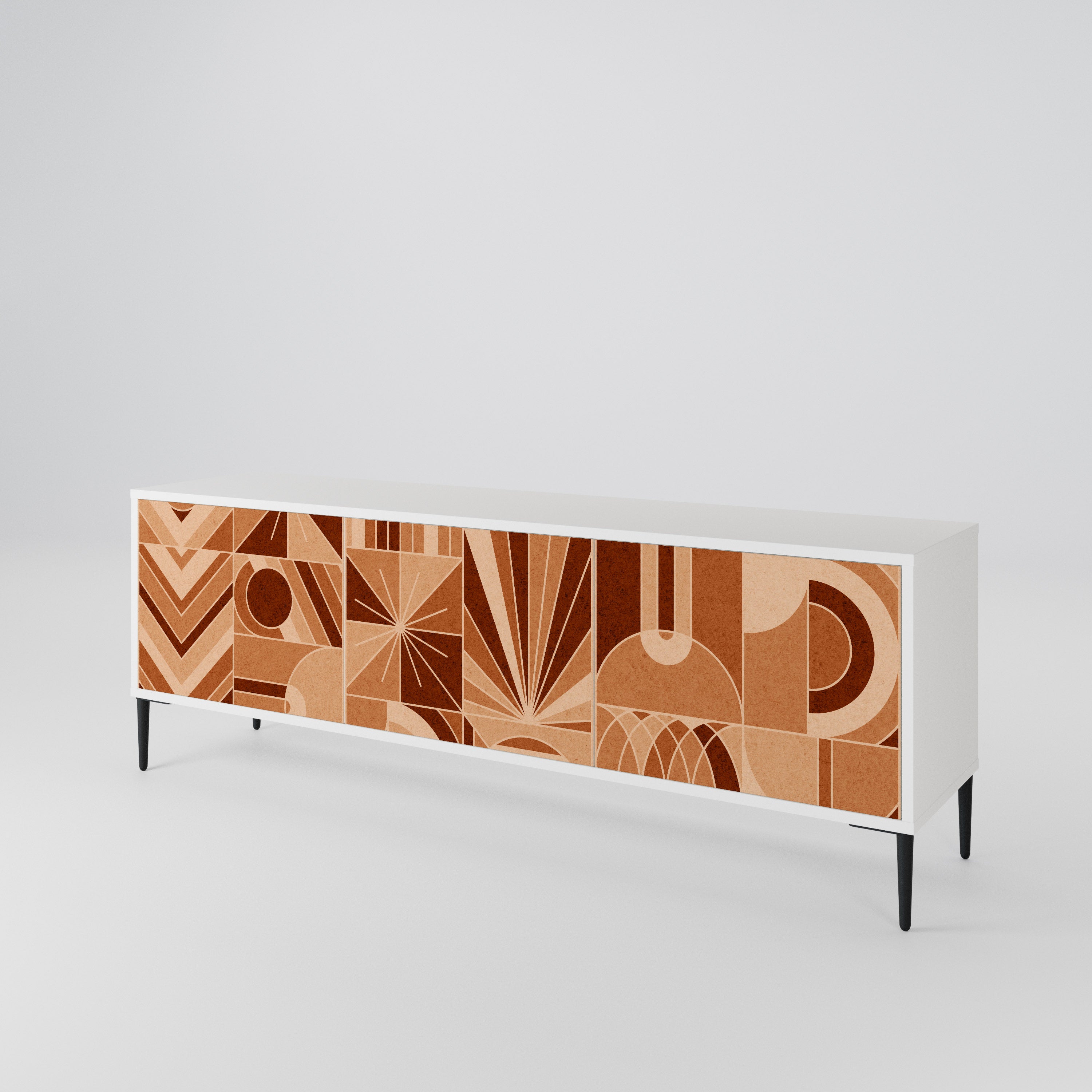 PRISM MOSAIC Mueble de TV de 3 Puertas