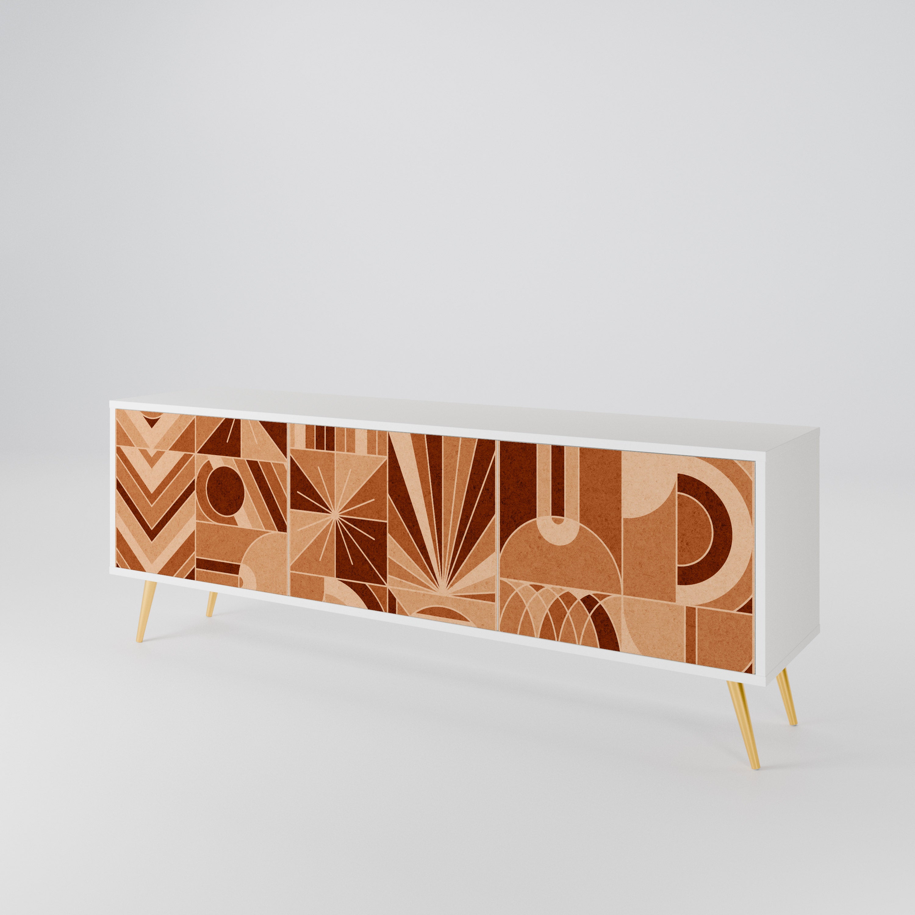 PRISM MOSAIC Mueble de TV de 3 Puertas