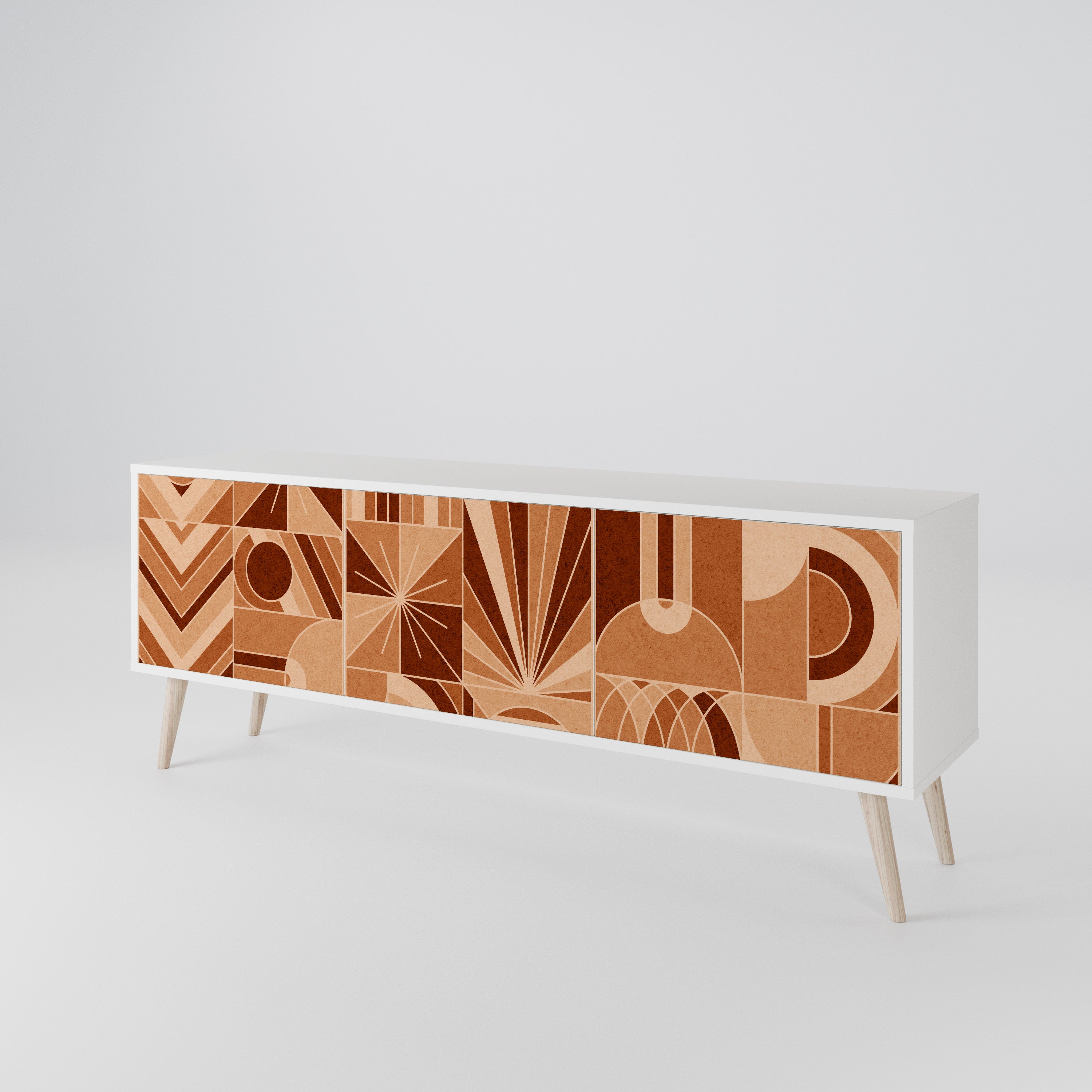 PRISM MOSAIC Mueble de TV de 3 Puertas