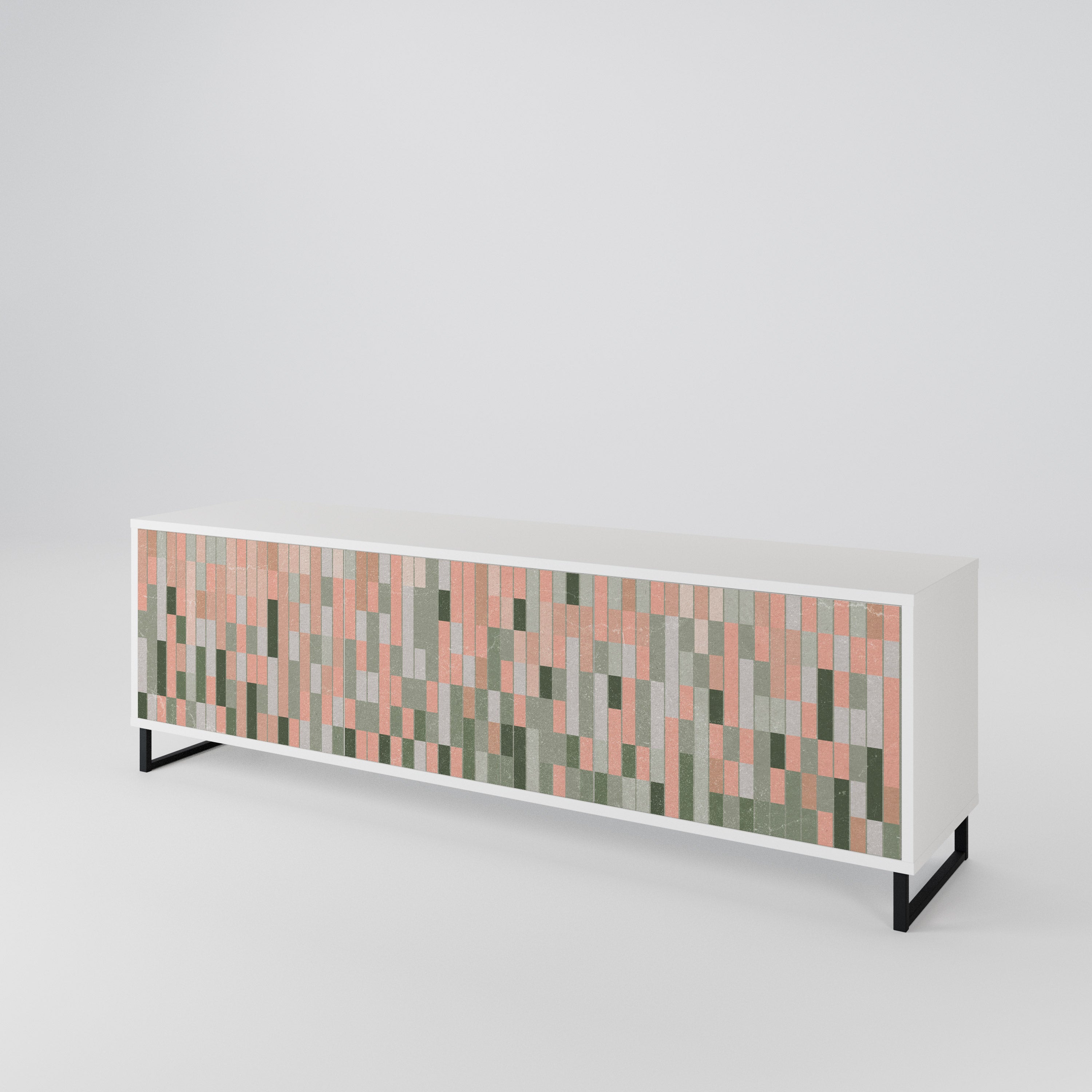 BUILDING THE FUTURE Mueble de TV de 3 Puertas
