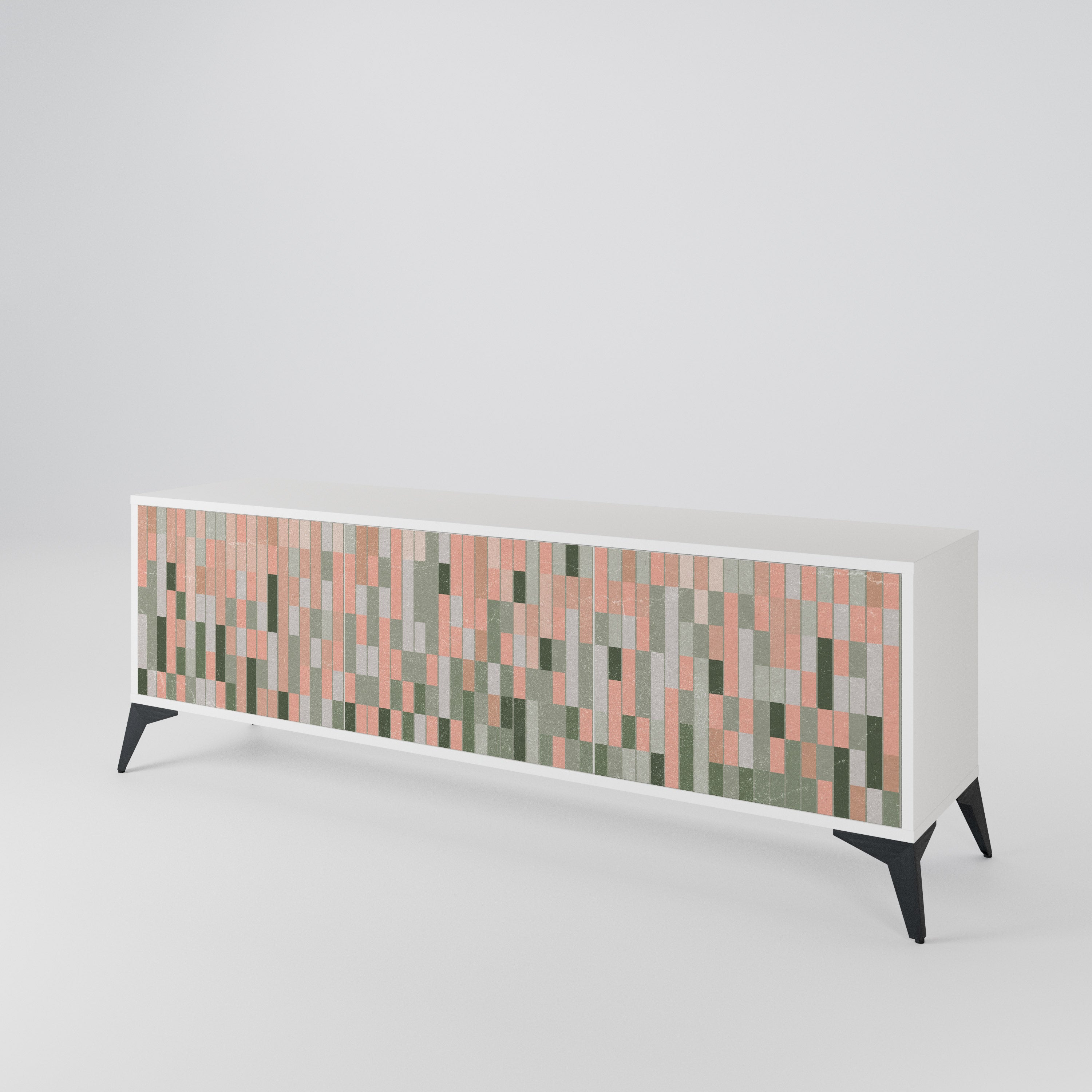 BUILDING THE FUTURE Mueble de TV de 3 Puertas