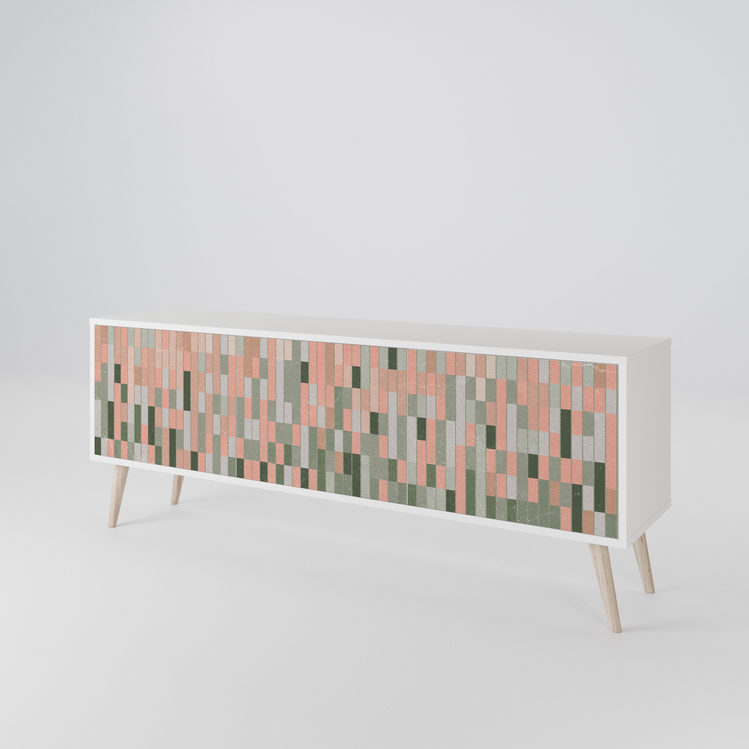 BUILDING THE FUTURE Mueble de TV de 3 Puertas