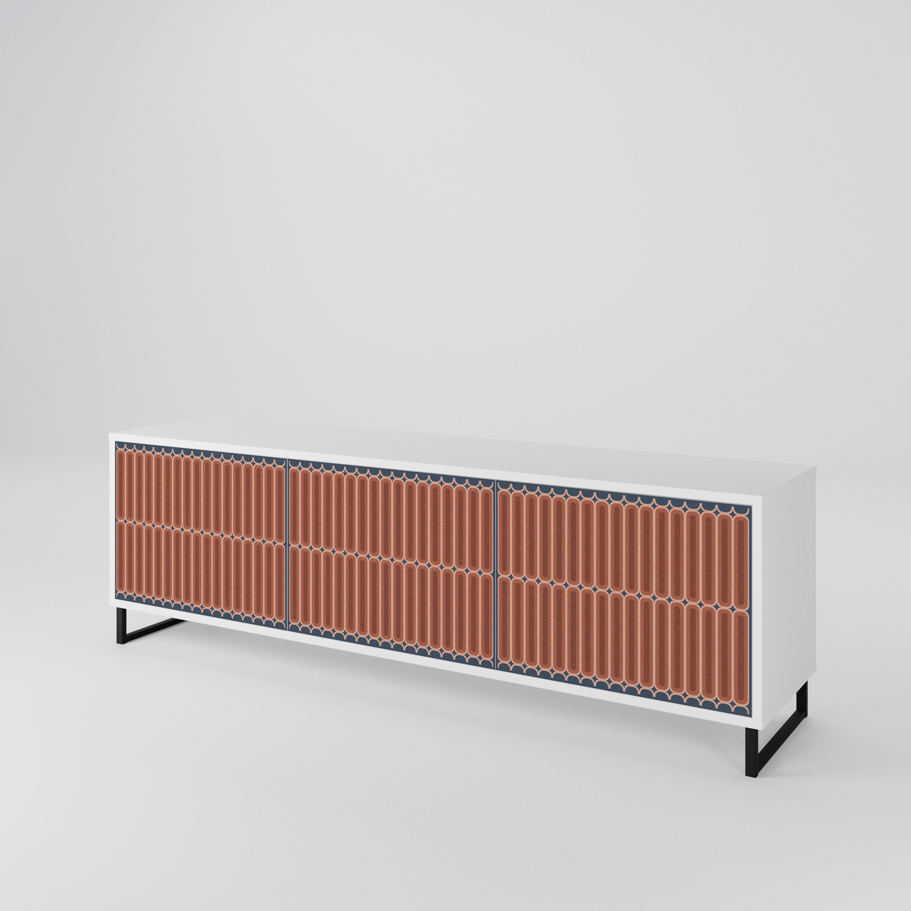 HYPNOTIC GATE Mueble de TV de 3 Puertas