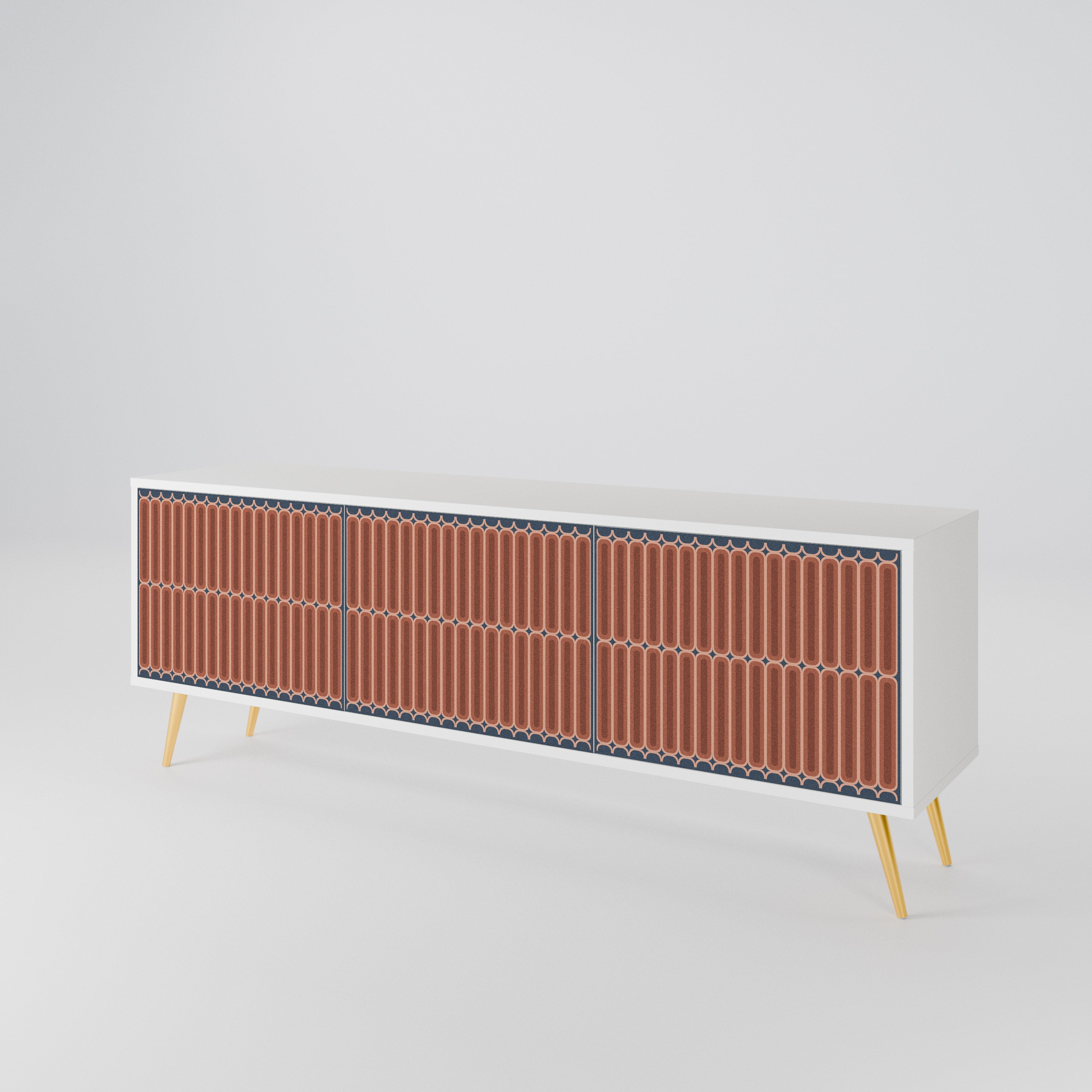 HYPNOTIC GATE Mueble de TV de 3 Puertas
