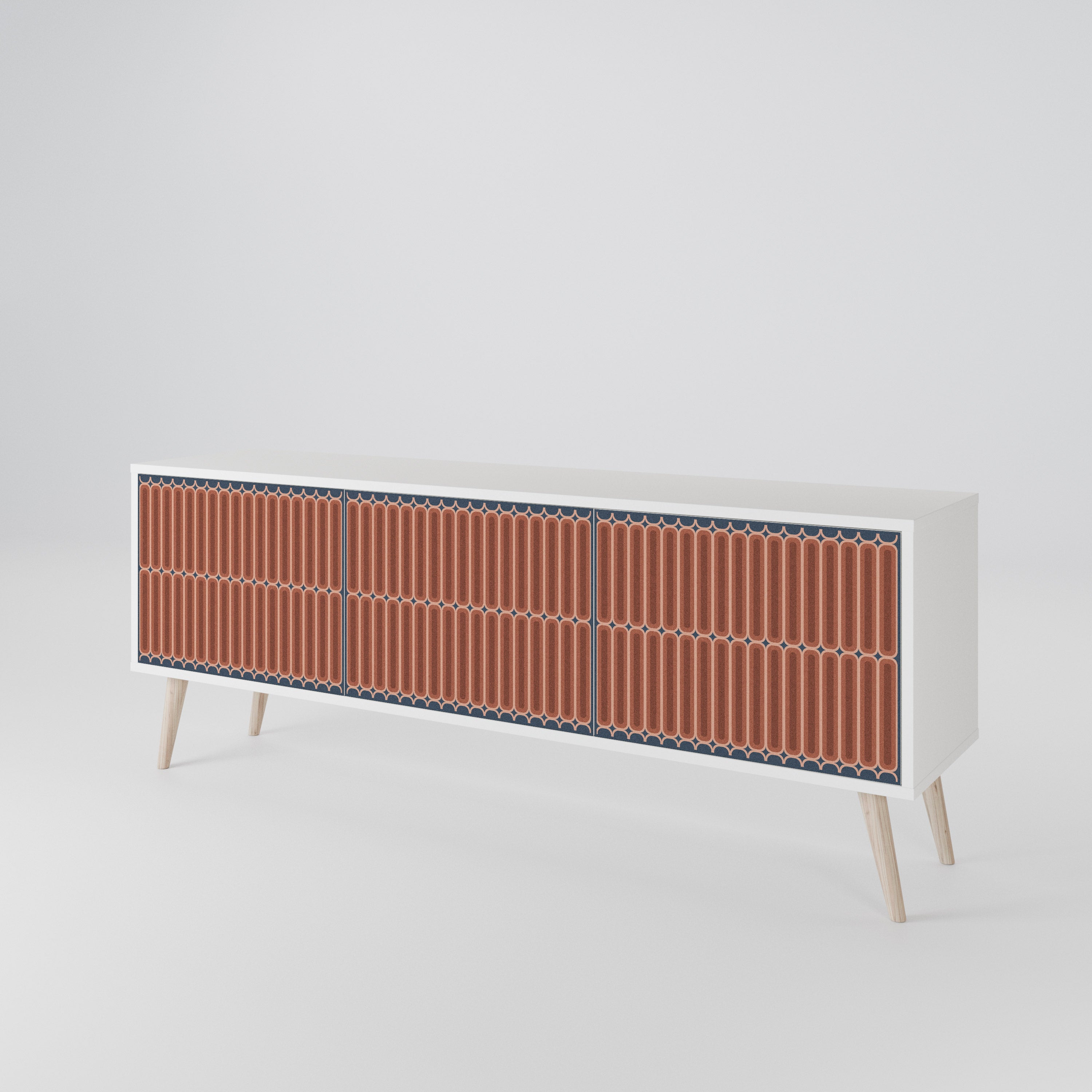 HYPNOTIC GATE Mueble de TV de 3 Puertas