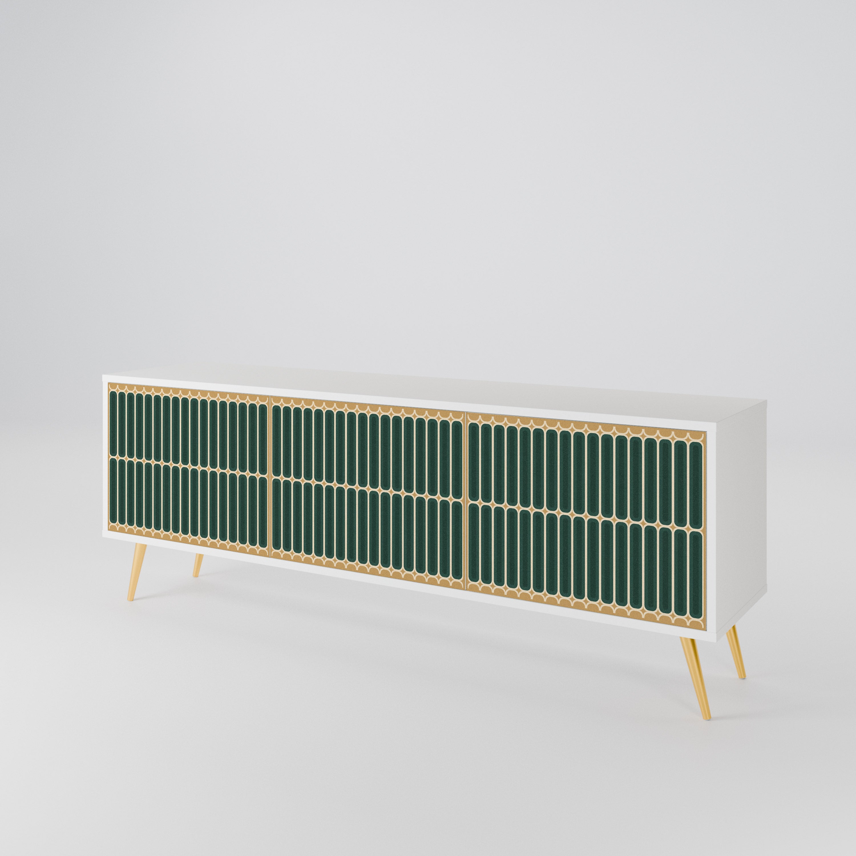 ILUSION GATE Mueble de TV de 3 Puertas