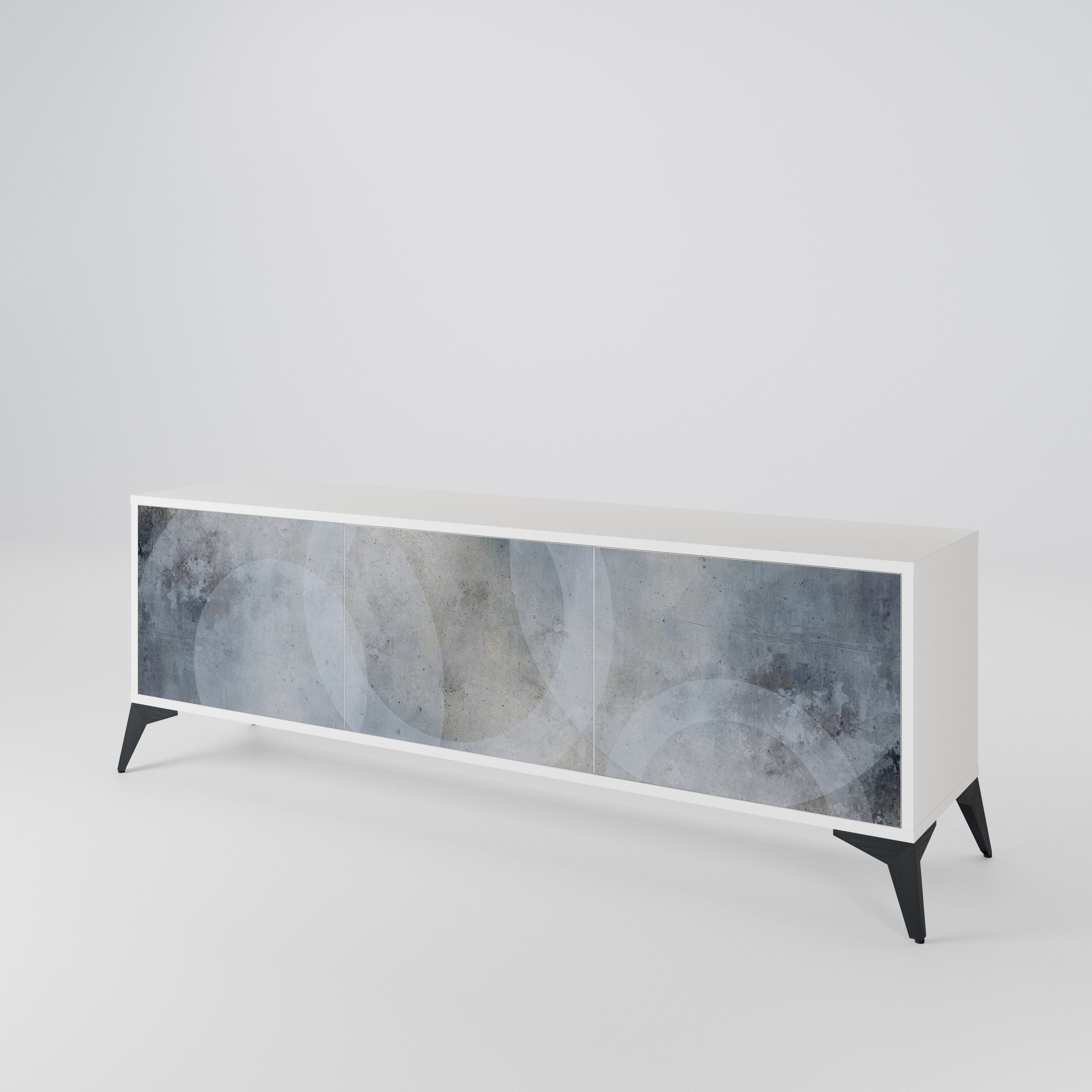 MUTED ARC Mueble de TV de 3 Puertas