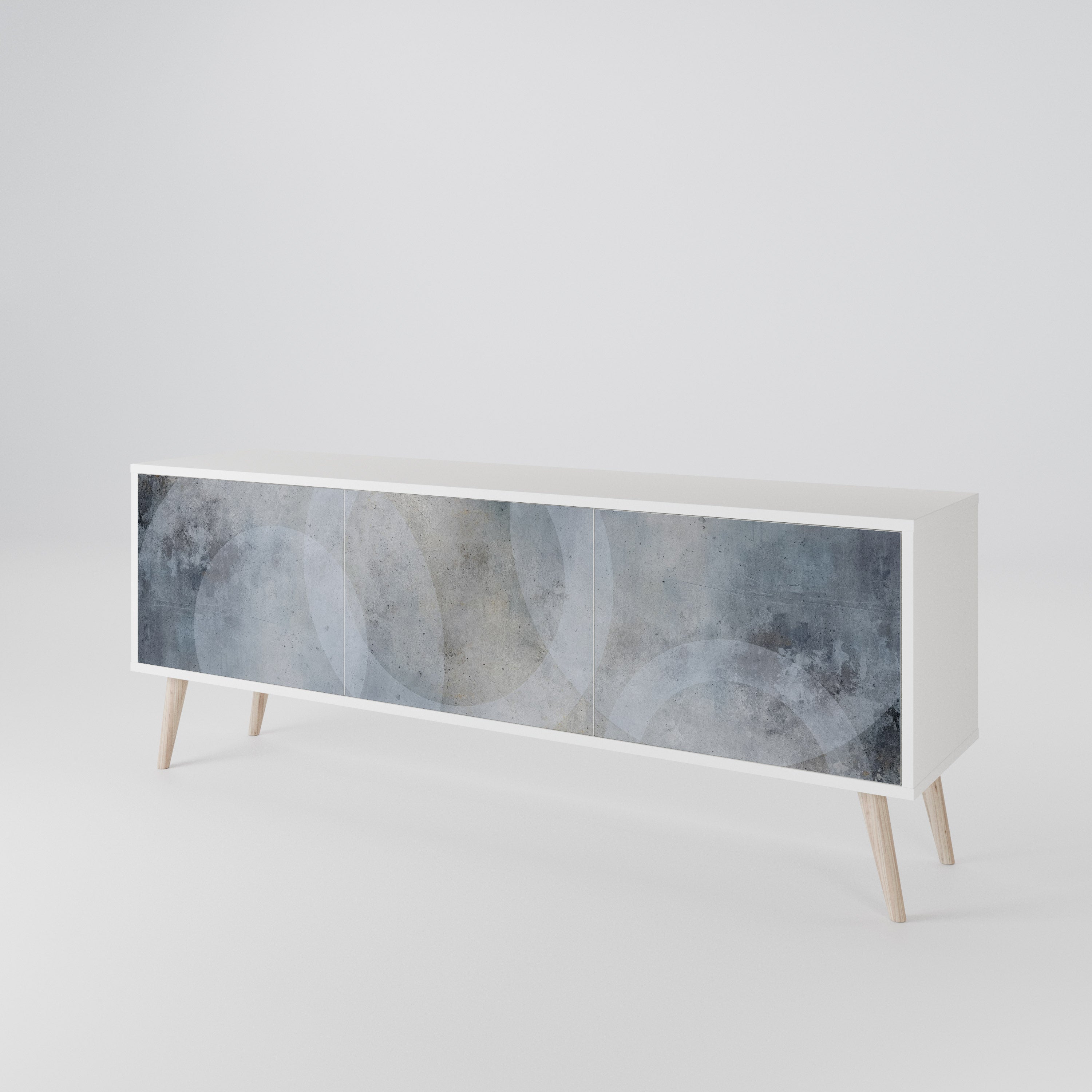 MUTED ARC Mueble de TV de 3 Puertas
