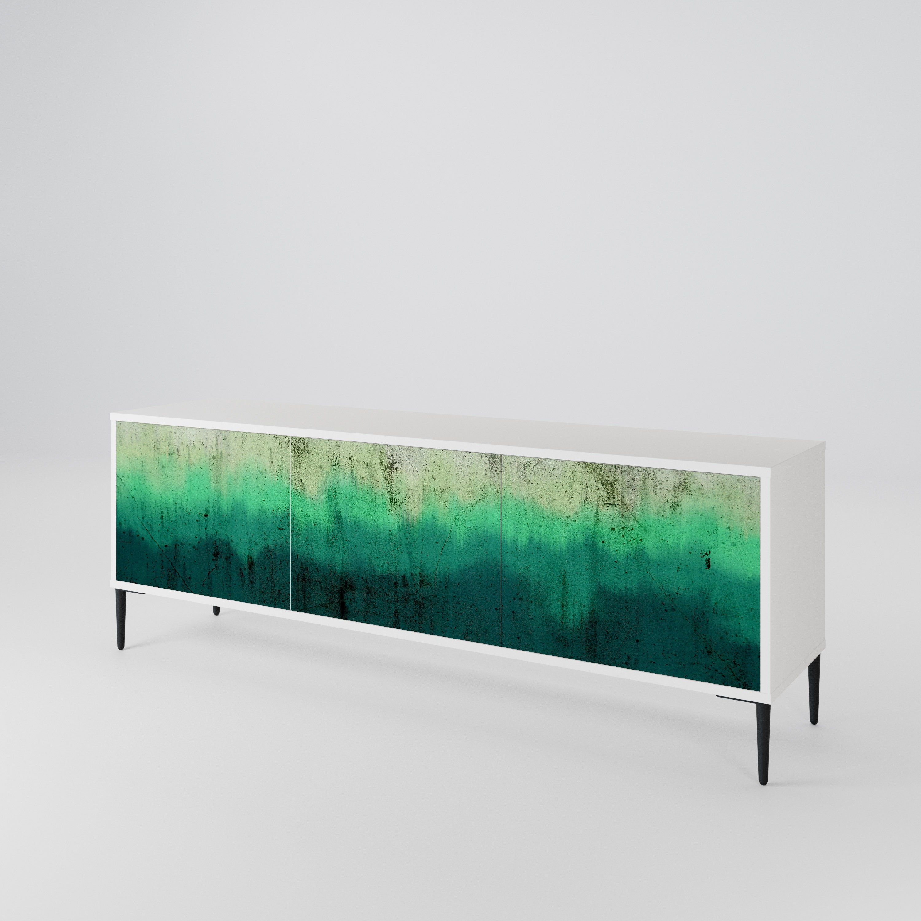 NORTHERN LIGHTS Mueble de TV de 3 Puertas