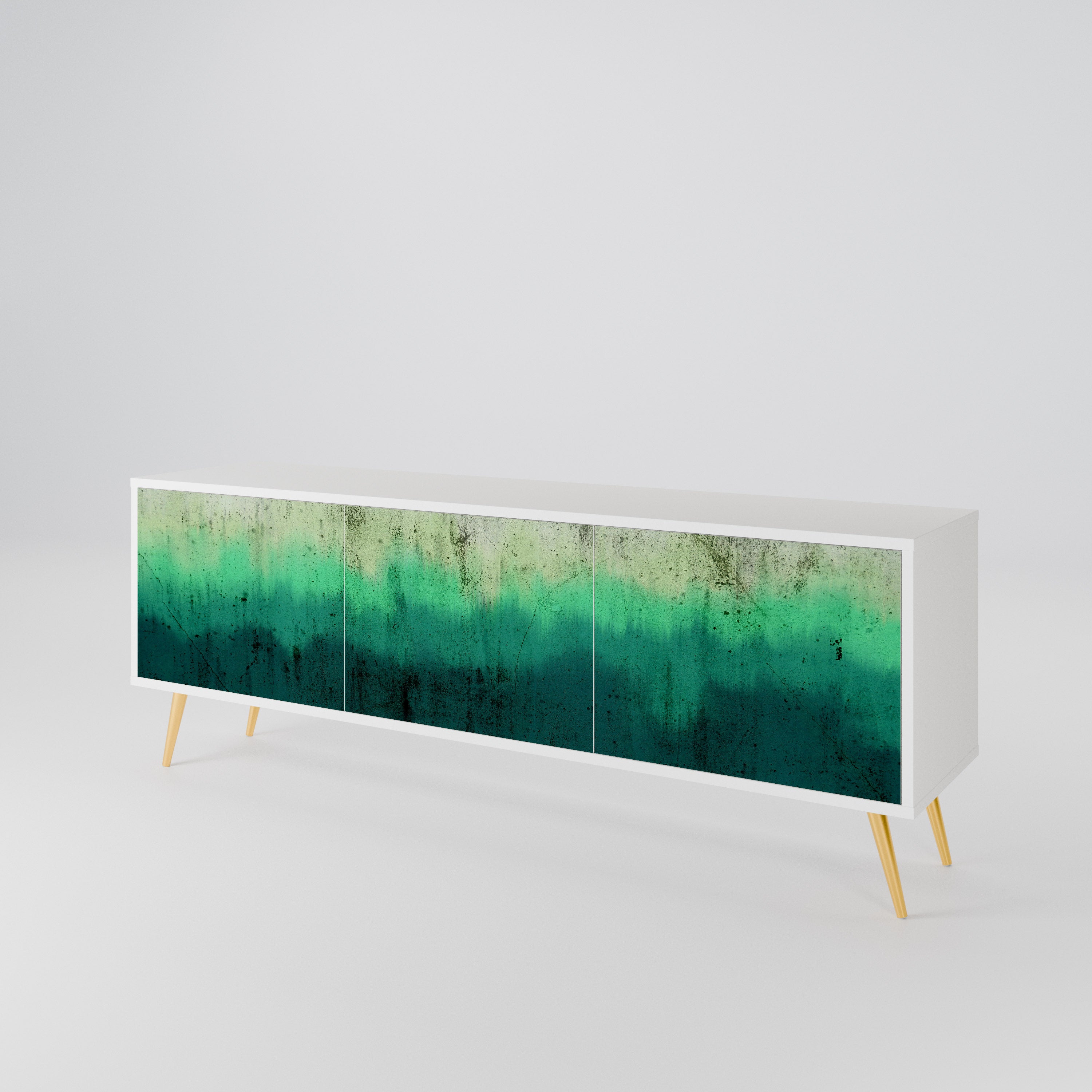 NORTHERN LIGHTS Mueble de TV de 3 Puertas