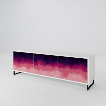 AURORA BOREALIS TV-bänk med 3 dörrar