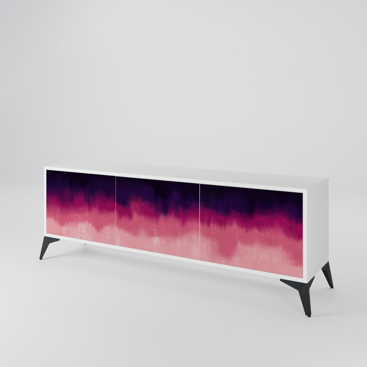 AURORA BOREALIS 3-türiges TV-Lowboard