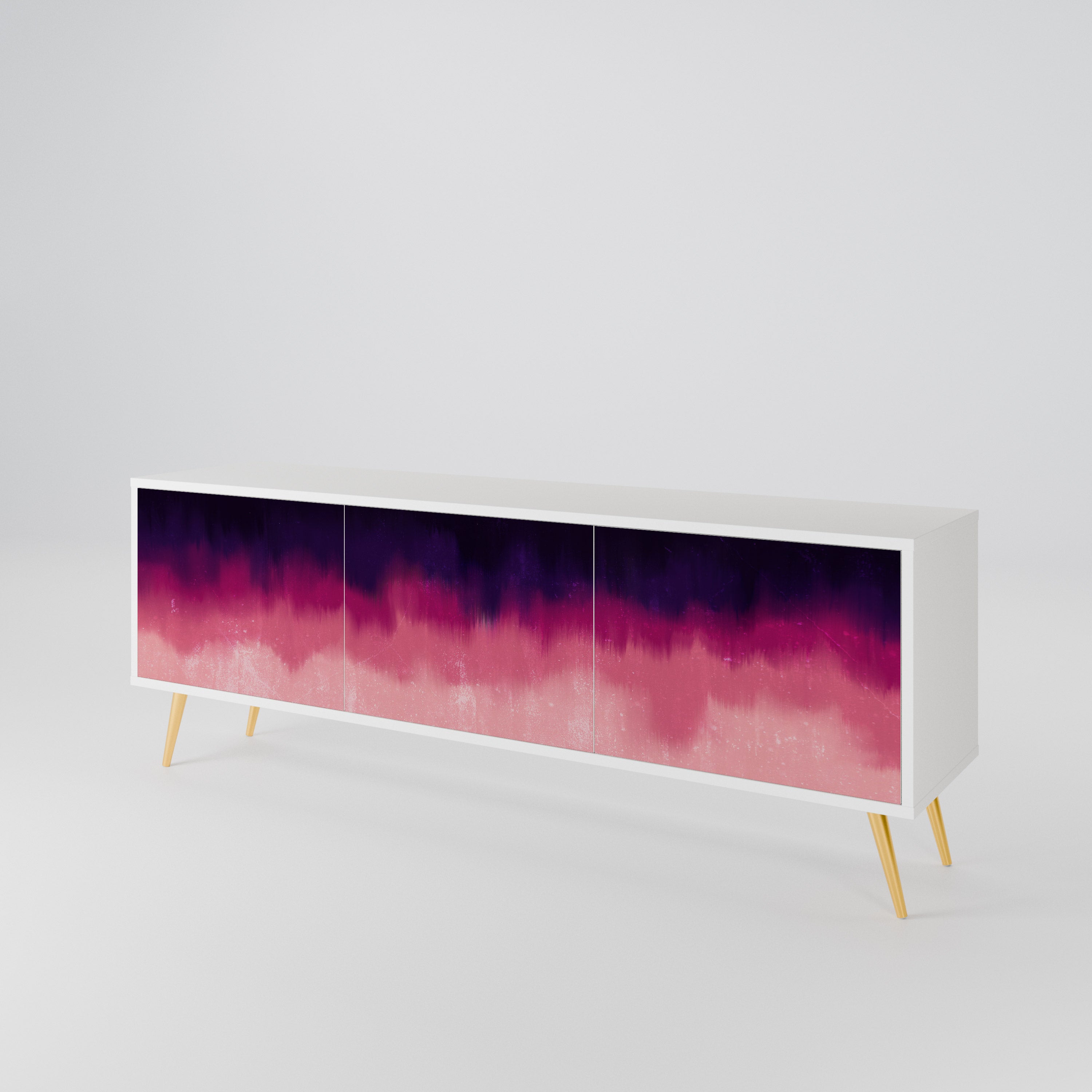 AURORA BOREALIS 3-Door TV Cabinet