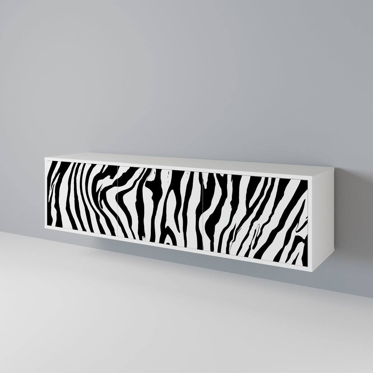 SPLENDID ZEBRA Έπιπλο τηλεόρασης 3-θυρών