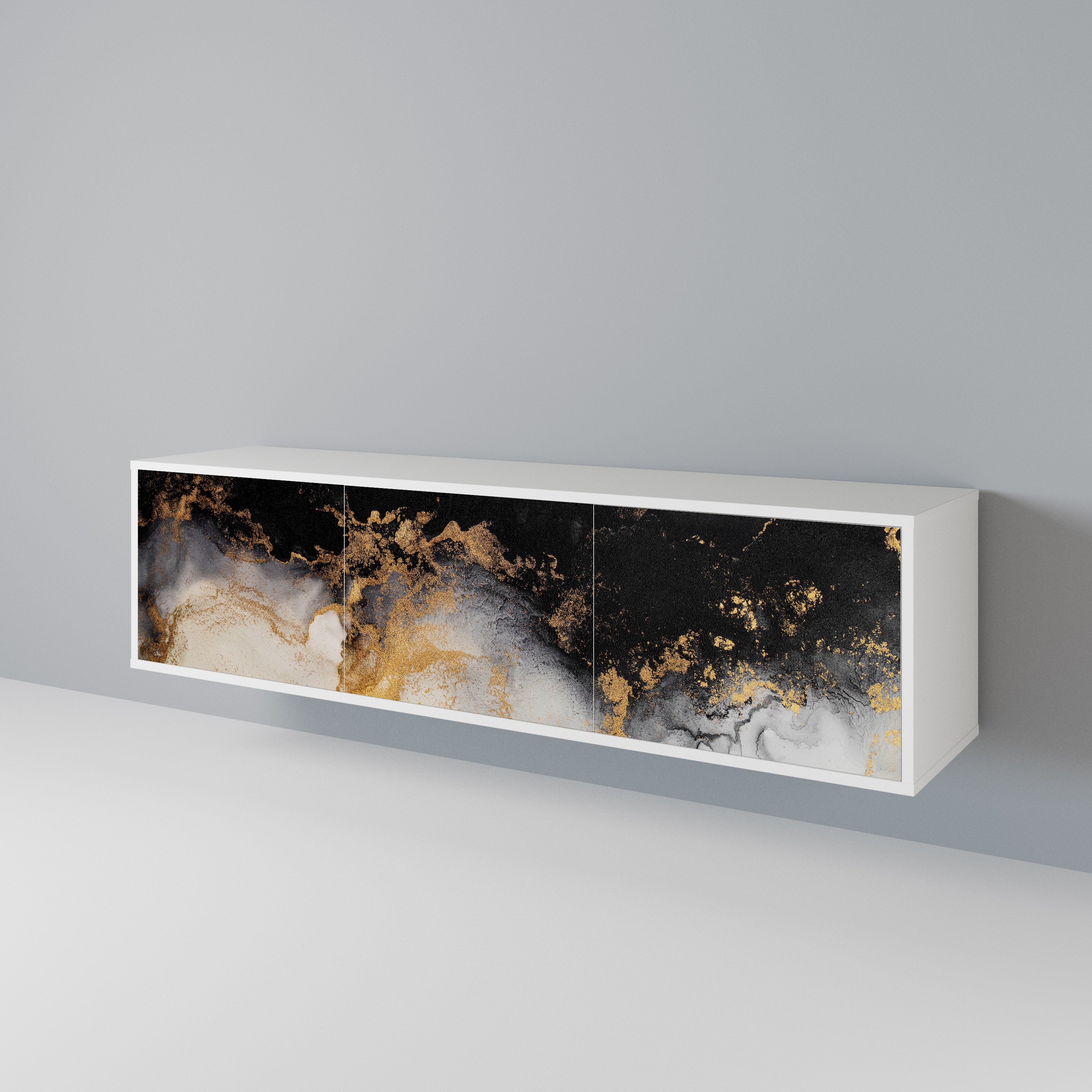 MARBLE OF TOMMORROW Έπιπλο τηλεόρασης 3-θυρών