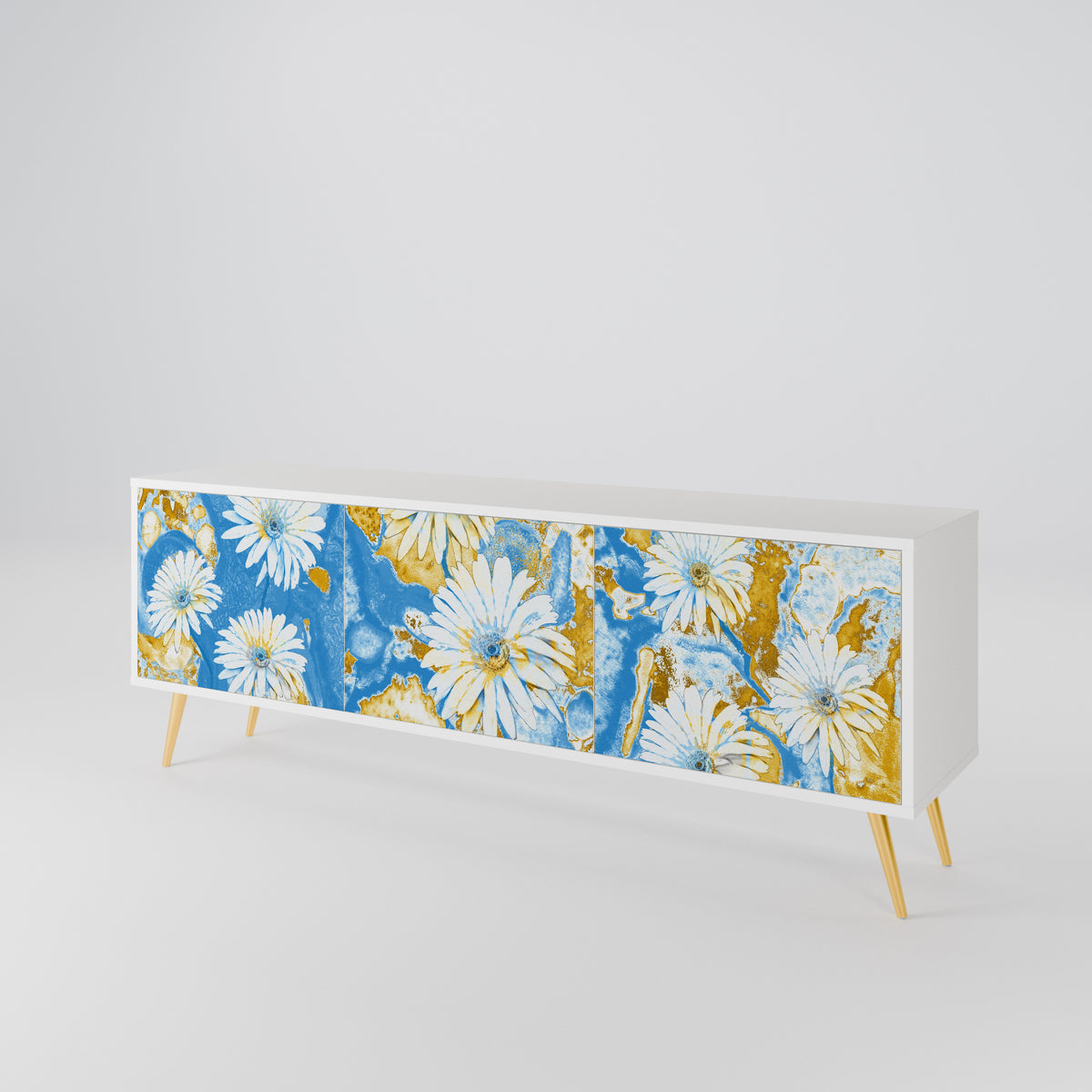 DAISY LUXE 3-Door TV Cabinet