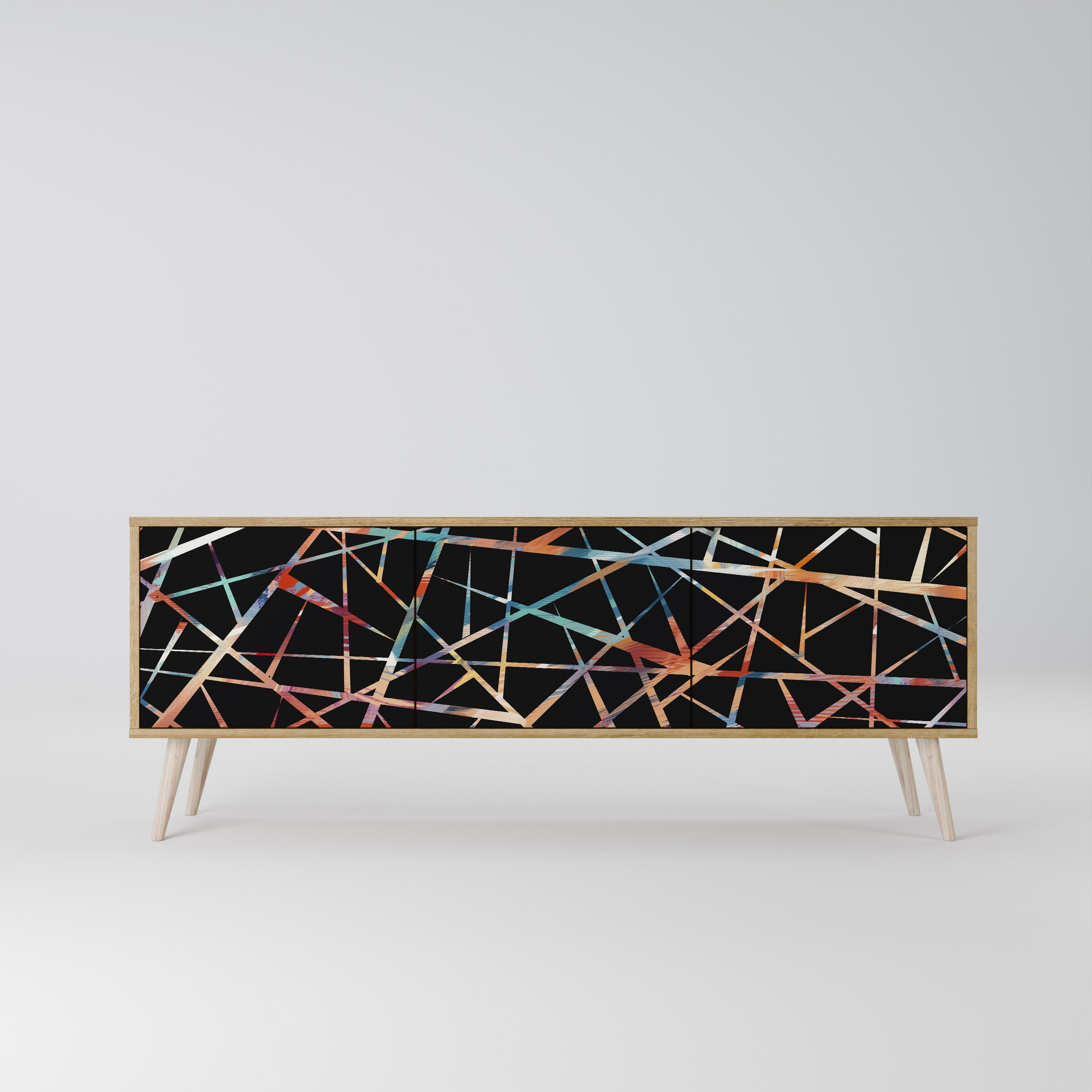 POLYGON VERVE 3-Door TV Cabinet