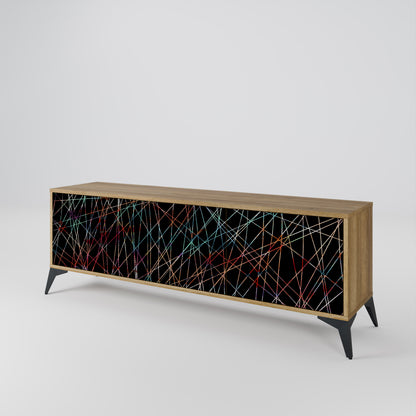 LUMINOUS SNARE 3-Door TV Cabinet