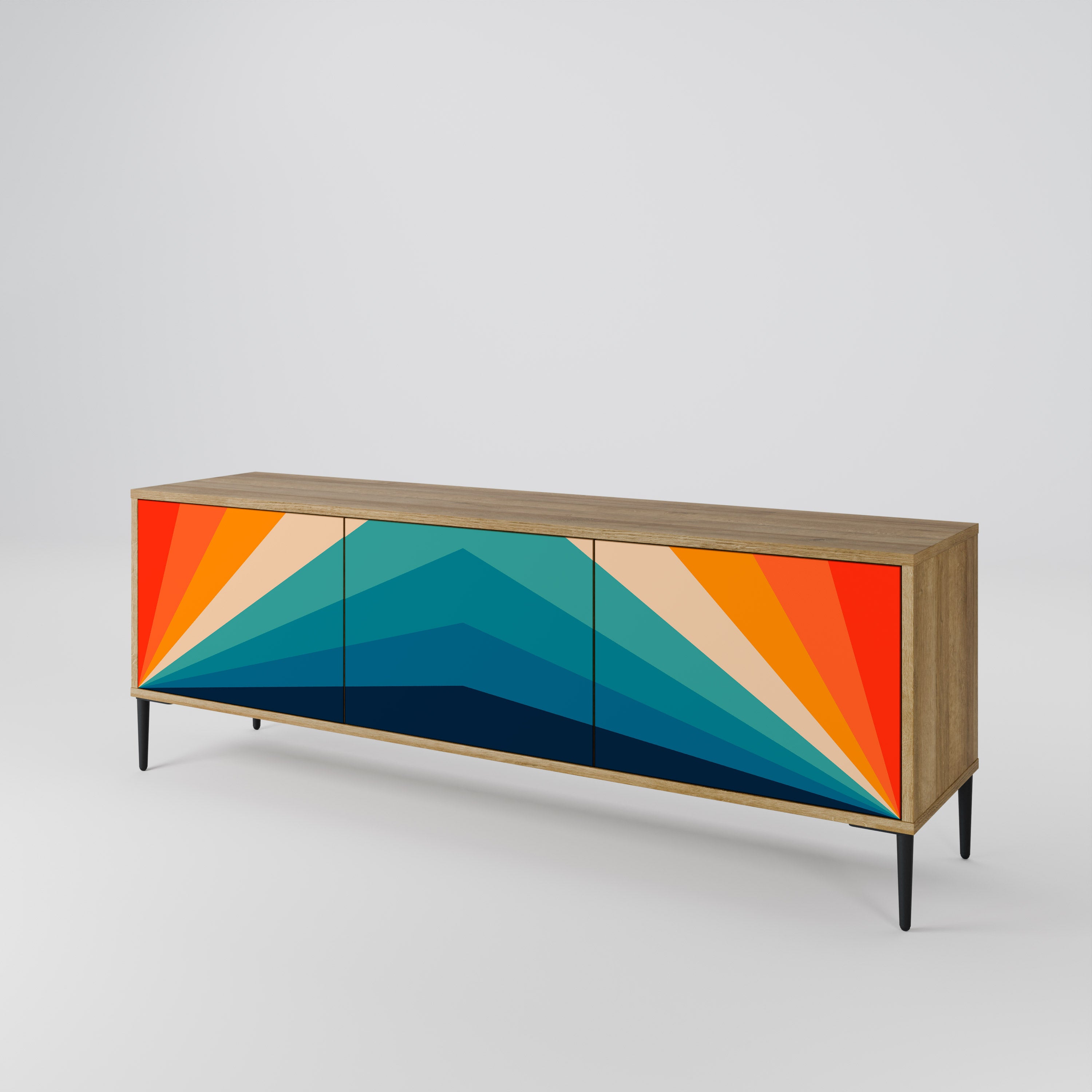 PRISM CONCUSSION 3-Door TV Cabinet