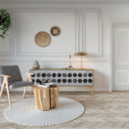 GHOSTLY GRADIENTS Mueble de TV de 3 Puertas