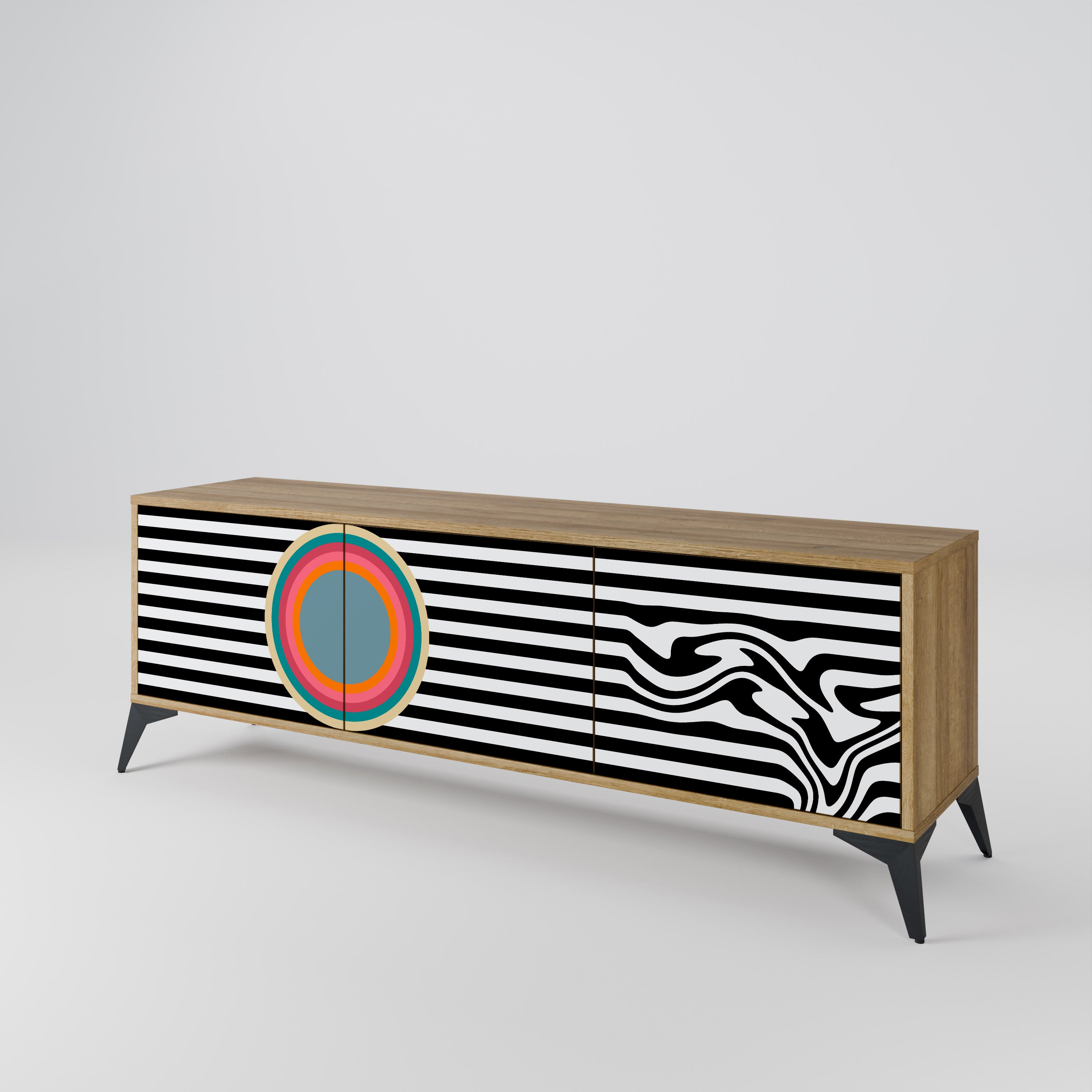 SPECTRA SHOWCASE 3-Door TV Cabinet
