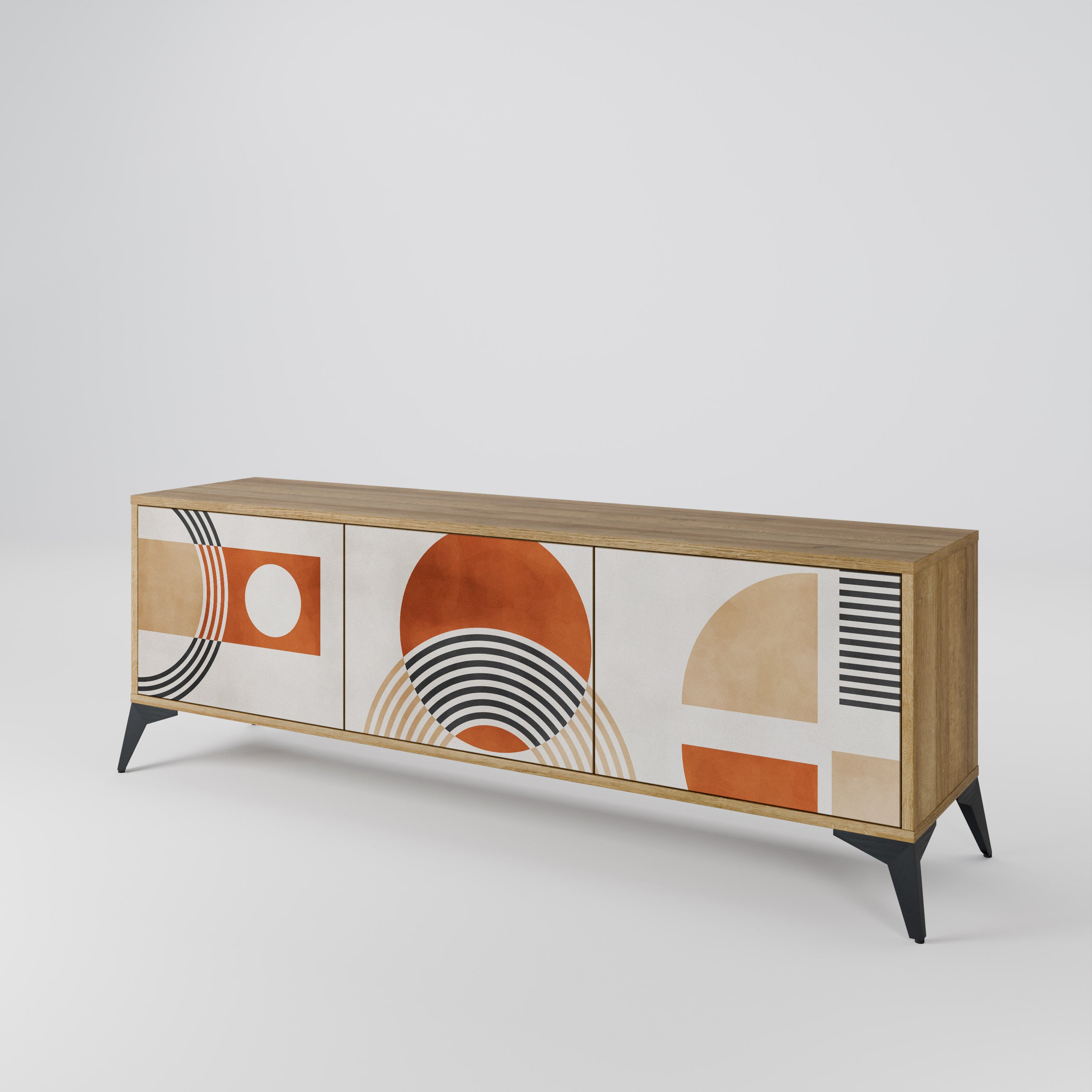 SPACE AROUND TV-bänk med 3 dörrar