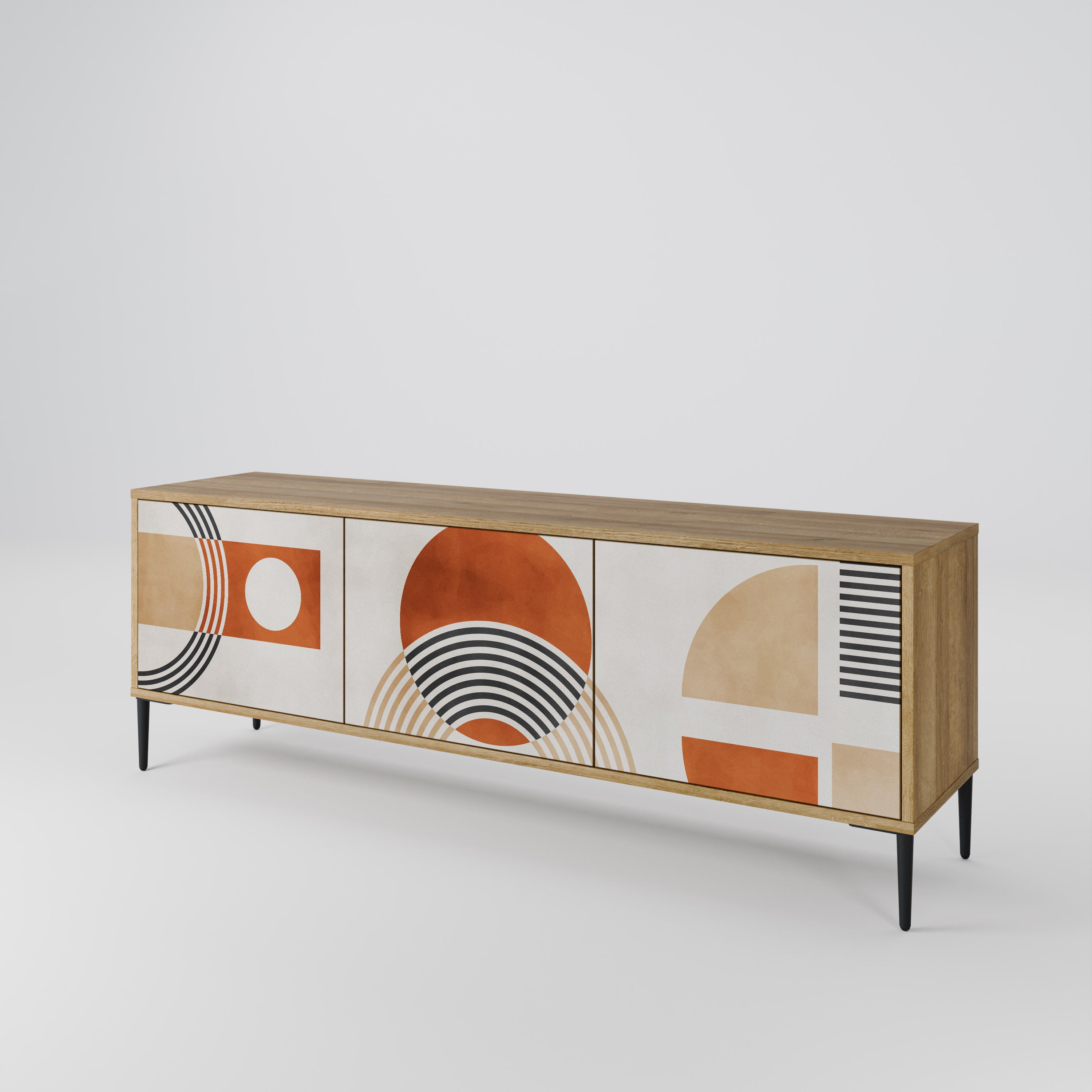 SPACE AROUND TV-bänk med 3 dörrar