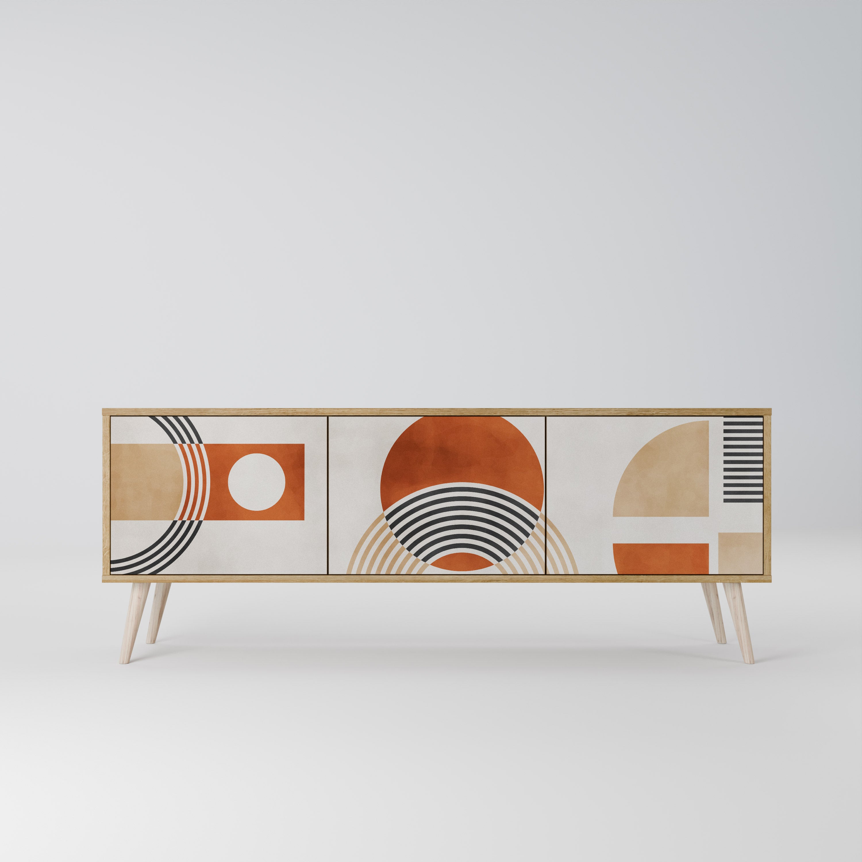 SPACE AROUND TV-bänk med 3 dörrar