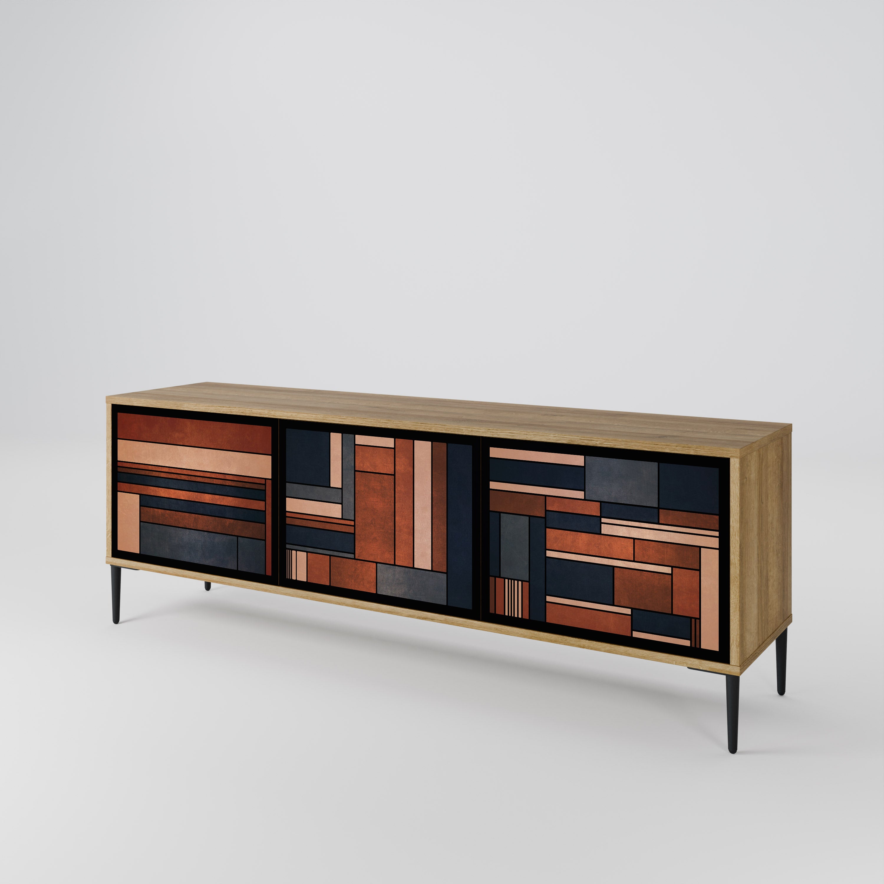 INTREPID FORMATION 3-Door TV Cabinet