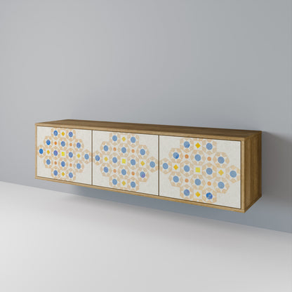 PATTERNED PRISM 3-türiges TV-Lowboard